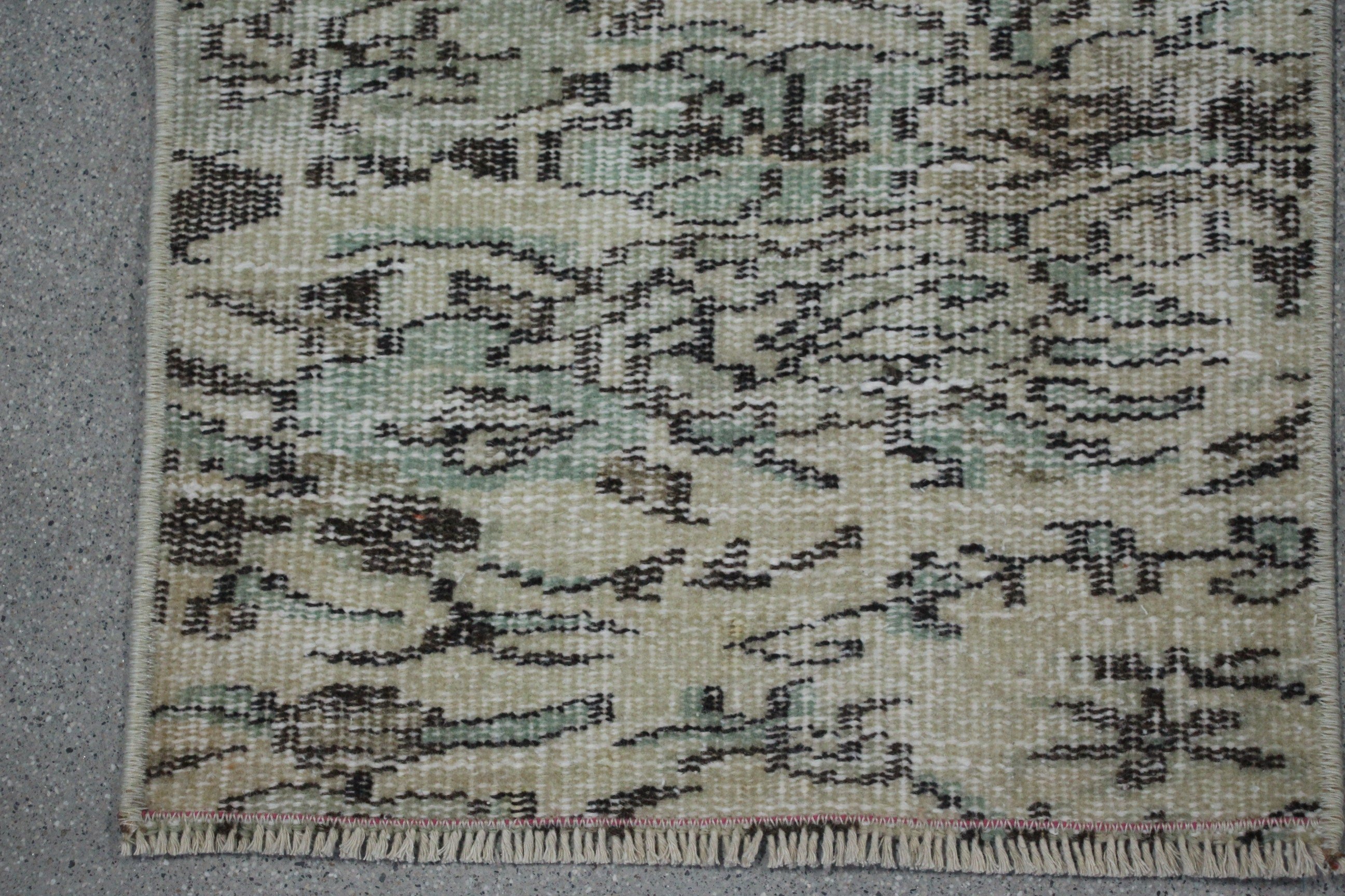 Bej Yatak odası Halı, Ev Halı, Yatak odası Halı, Ev Halı, Duvar Halı, 42x120 cm Küçük Halı, Anadolu Halı, Giriş Halı, Türk Halı