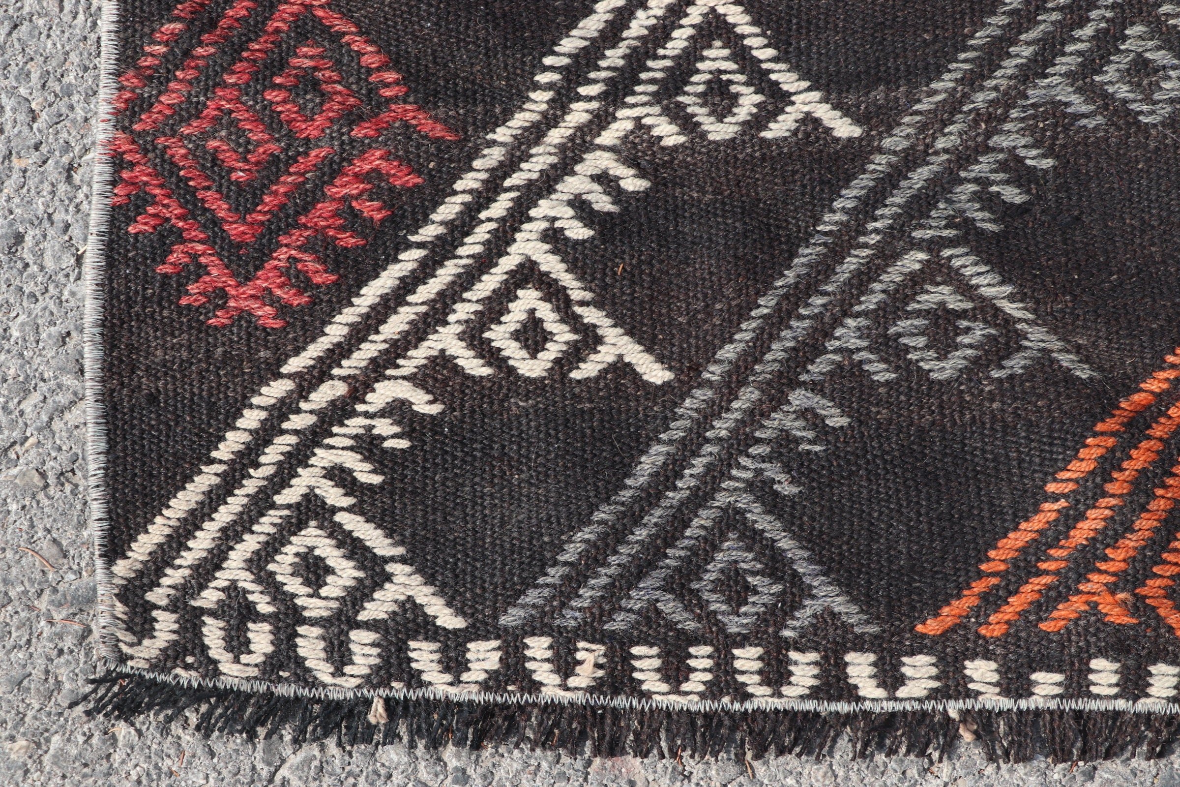 Fas Halısı, Vintage Halı, 5.6x12.1 ft Büyük Halı, Yemek Odası Halıları, Kilim, Mutfak Halıları, Kahverengi Antika Halı, Yatak Odası Halısı, Türk Halısı