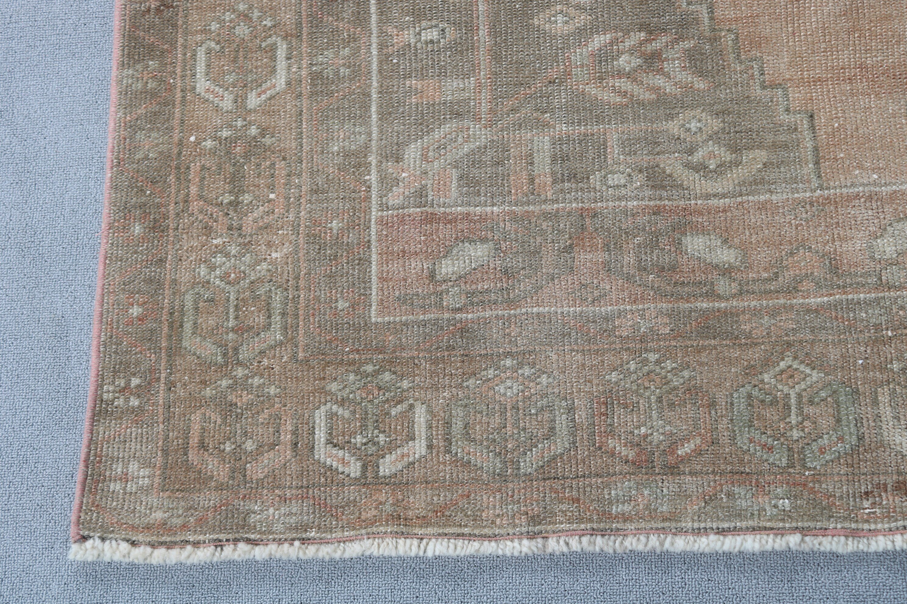 Kitchen Rug, Home Decor Rug, Rugs for Floor, Oushak Rug, Turkish Rug, Vintage Rugs, Green  4.2x8.3 ft Area Rugs, Nursery Rug