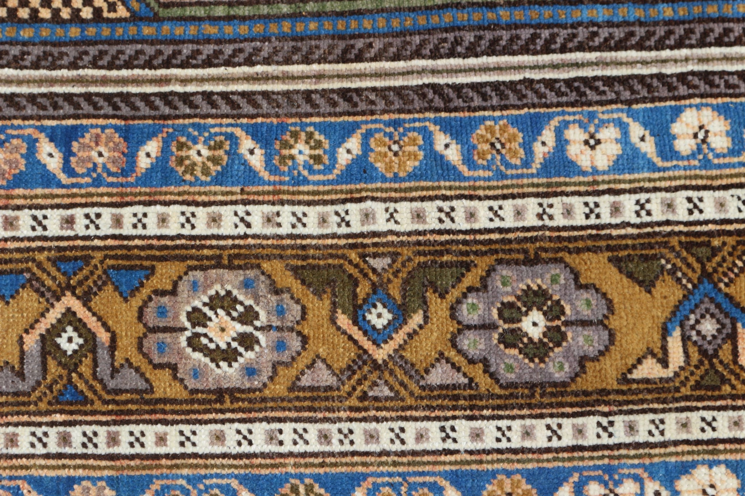 Bedroom Rugs, Turkish Rug, Living Room Rug, Blue  4.8x10.1 ft Large Rugs, Antique Rugs, Moroccan Rug, Custom Rug, Vintage Rug