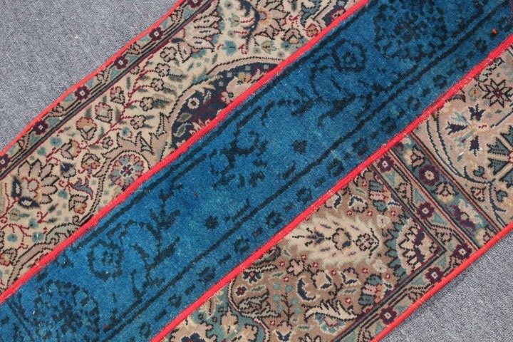Cool Rug, Vintage Rugs, Bedroom Rugs, Wall Hanging Rug, Designer Rugs, 1.8x2.8 ft Small Rug, Blue Oriental Rug, Turkish Rug, Nursery Rugs