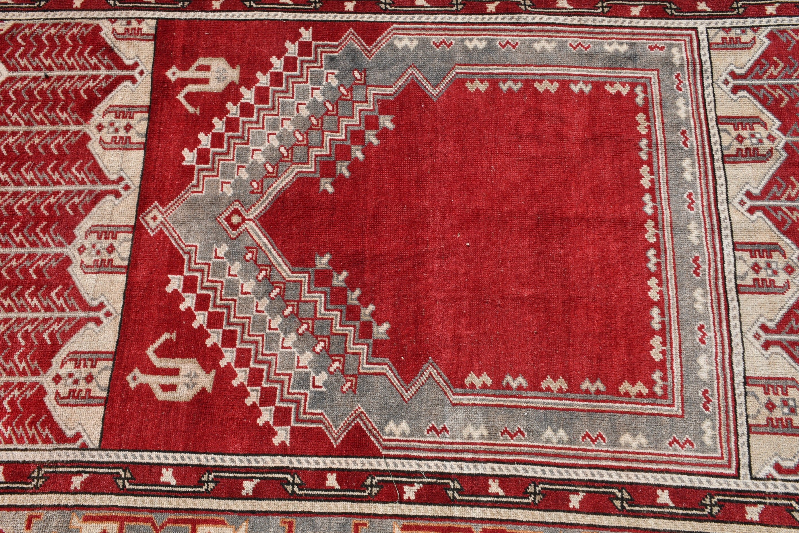 Mutfak Halısı, Antika Halı, Vintage Halı, Yer Halıları, Estetik Halı, Oryantal Halılar, Türk Halısı, 4.4x6.1 ft Alan Halısı, Yemek Odası Halıları