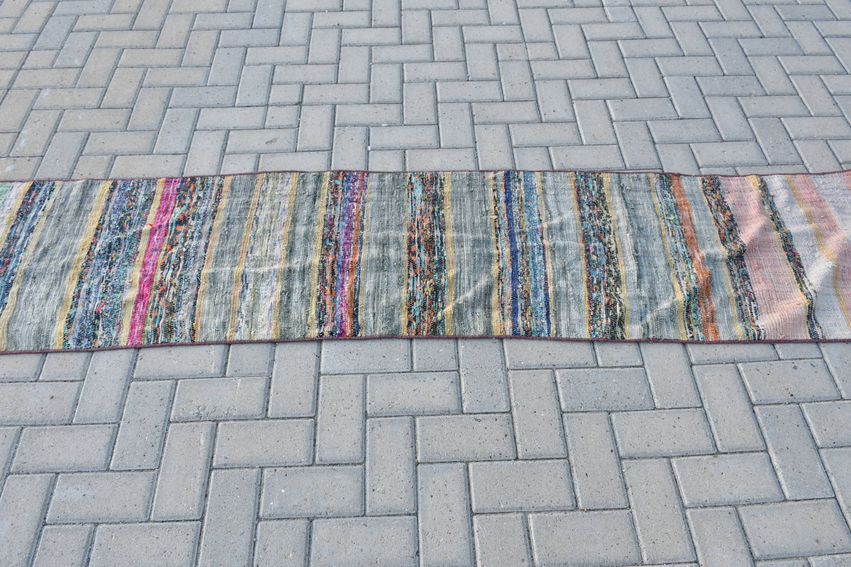 Pastel Halılar, Vintage Halı, Gri Yer Halıları, Yer Halısı, Yatak Odası Halısı, Kilim, Koridor Halıları, Merdiven Halıları, 1.8x8.6 ft Runner Halısı, Türk Halıları