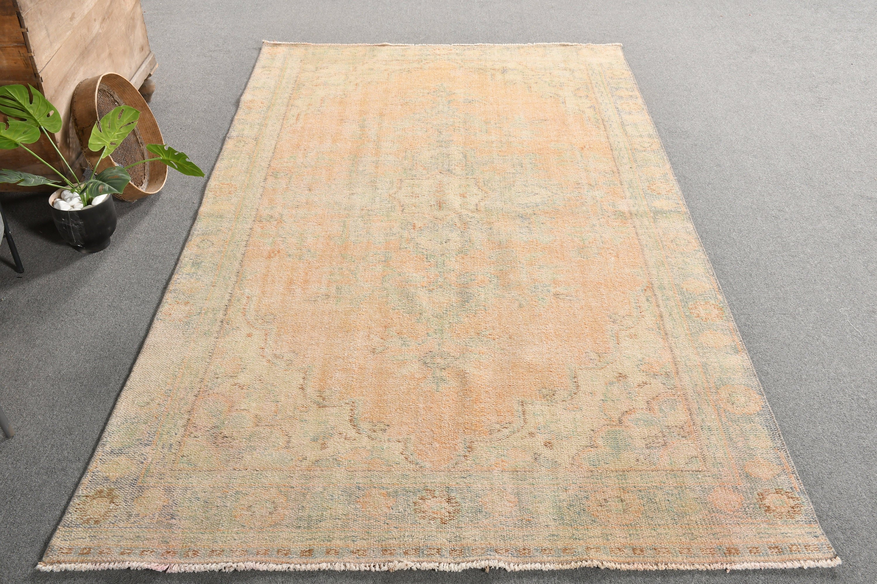 Brown Anatolian Rugs, Turkish Rug, 5.2x9.4 ft Large Rug, Dining Room Rugs, Oriental Rugs, Home Decor Rug, Vintage Rugs, Living Room Rug