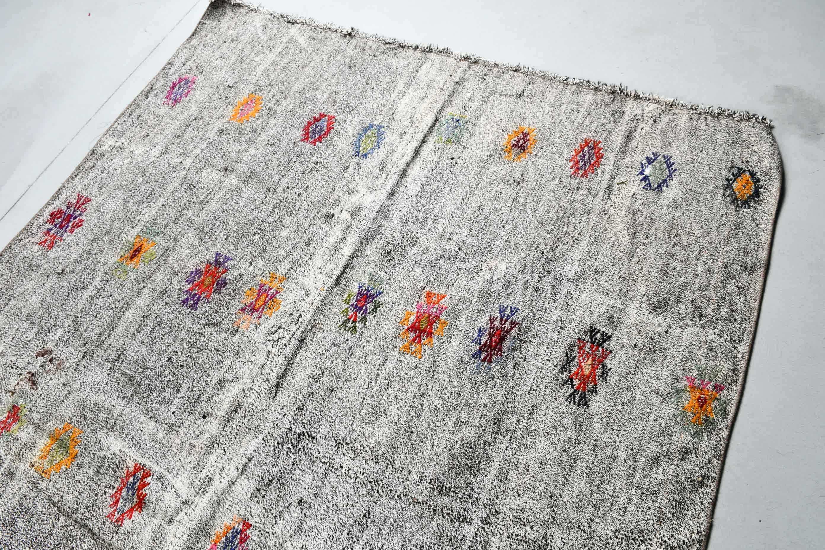 Salon Halısı, Türk Halısı, Bej Yatak Odası Halıları, Oturma Odası Halıları, Havalı Halılar, Anadolu Halıları, Vintage Halı, Kilim, 6,1x9,5 ft Büyük Halılar