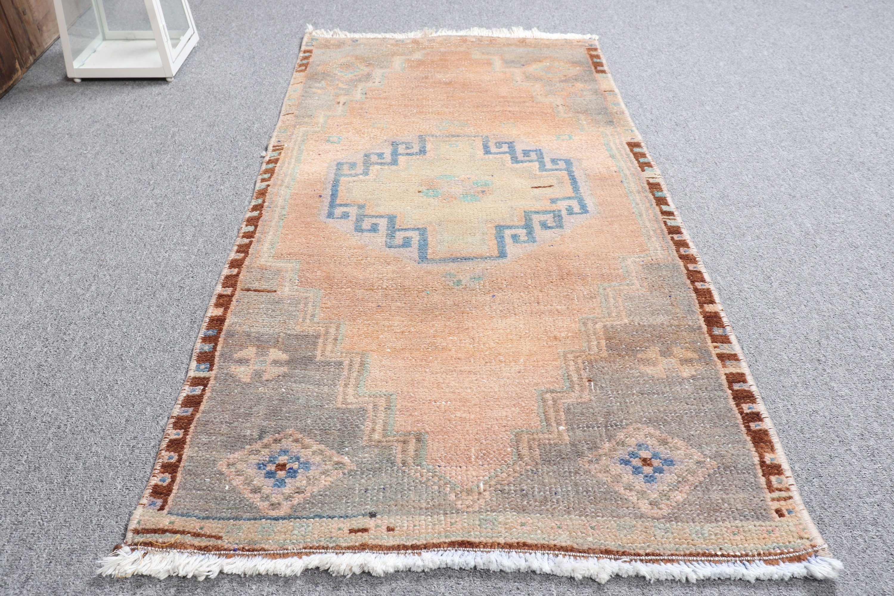 Vintage Rugs, Gray Kitchen Rug, Bedroom Rug, Rugs for Wall Hanging, Turkish Rug, Bath Rugs, 1.7x3.4 ft Small Rug, Home Decor Rug, Floor Rug