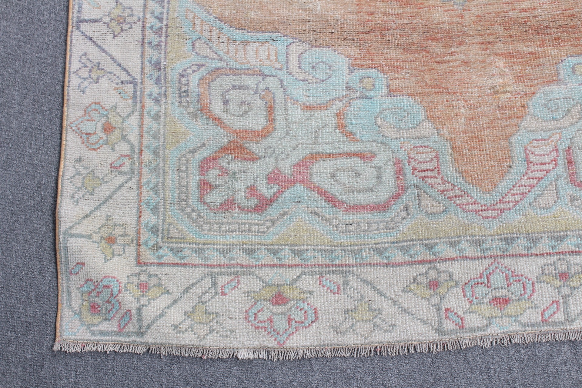 Bedroom Rug, Kitchen Rug, Vintage Rugs, 4.1x5.6 ft Accent Rug, Antique Rugs, Blue Floor Rug, Turkish Rug, Art Rug, Rugs for Entry, Wool Rug