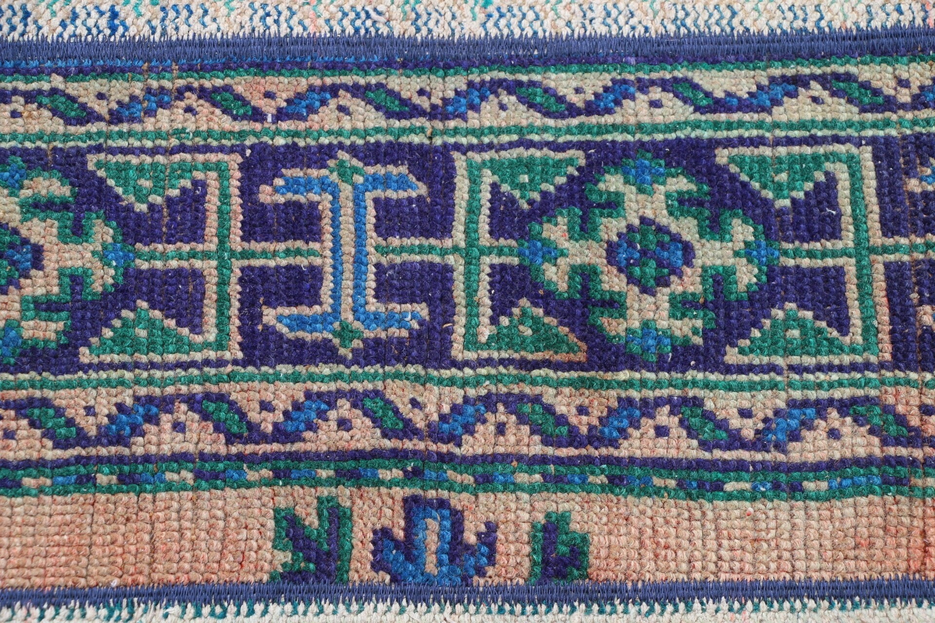 Merdiven Halı, Mutfak Halı, Antik Halı, Mutfak Halı, Türk Halı, Mutfak Halı, 74x238 cm Yolluk Halı, Koridor Halı, Mavi Oryantal Halı