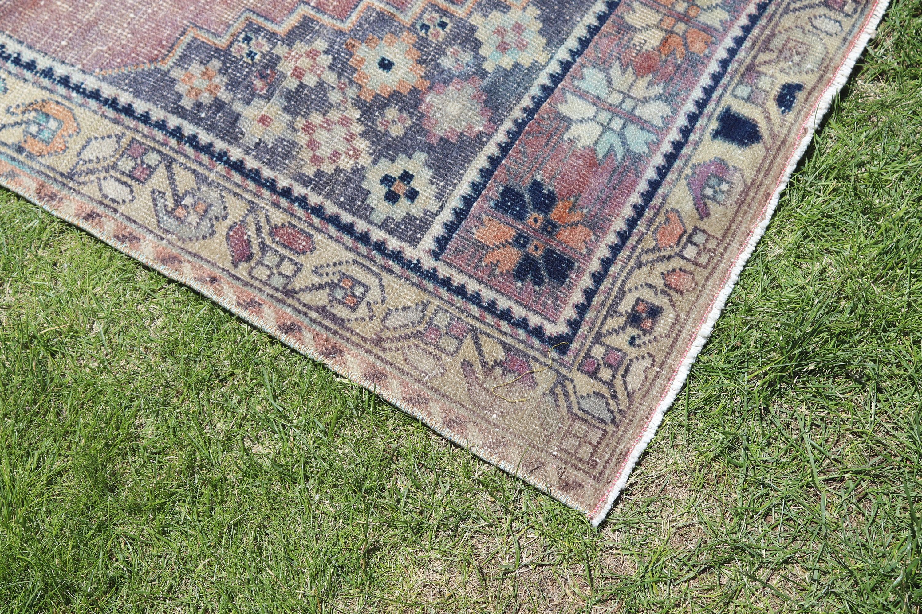 Bronze Floor Rug, Turkish Rug, Boho Accent Rugs, Bedroom Rug, Organic Rug, 3.2x5.2 ft Accent Rug, Vintage Rug, Moroccan Rug, Luxury Rug