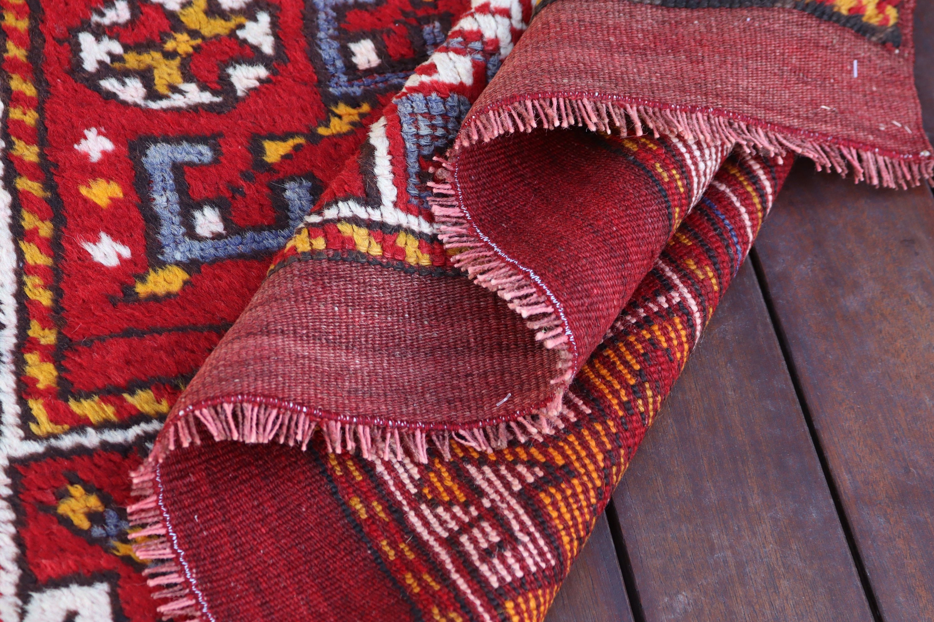 Vintage Rug, Nursery Rugs, Handwoven Rug, Oriental Rugs, Red Home Decor Rug, Entry Rug, Bohemian Rugs, 3.7x5.9 ft Accent Rugs, Turkish Rug