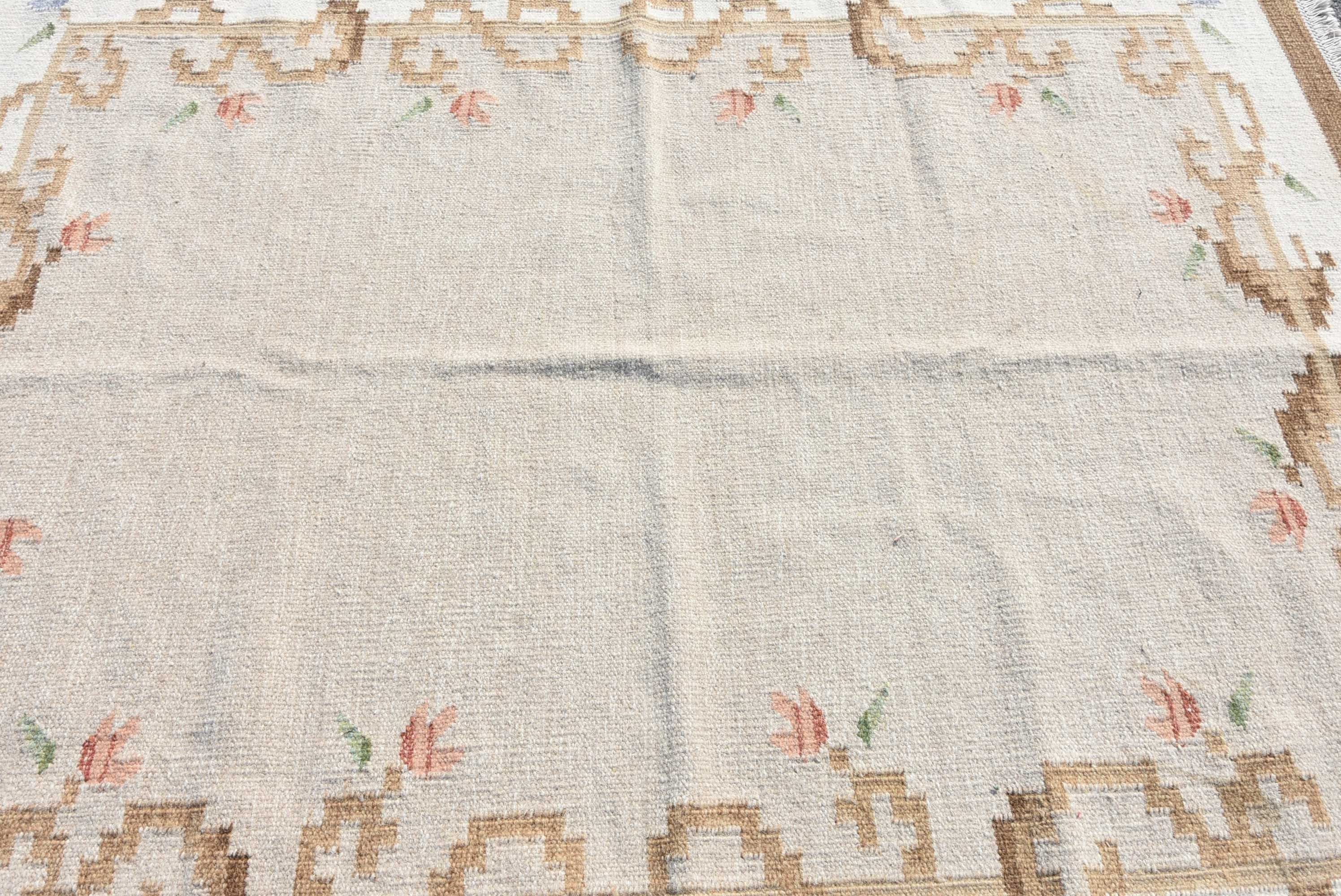 Türk Halısı, Yurt Halısı, Fas Halıları, 5.8x7.4 ft Büyük Halı, Vintage Halılar, Beyaz Anadolu Halıları, Yemek Odası Halısı, Yatak Odası Halısı, Anadolu Halısı