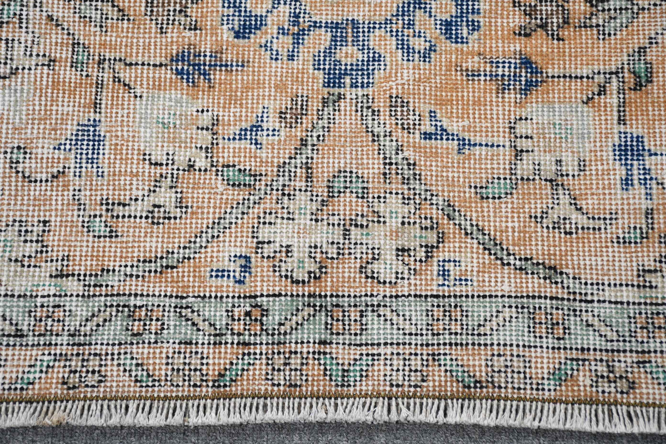 Rugs for Bedroom, Turkish Rugs, Moroccan Rugs, 4.9x8.4 ft Large Rugs, Vintage Rug, Orange Bedroom Rug, Kitchen Rugs, Living Room Rug