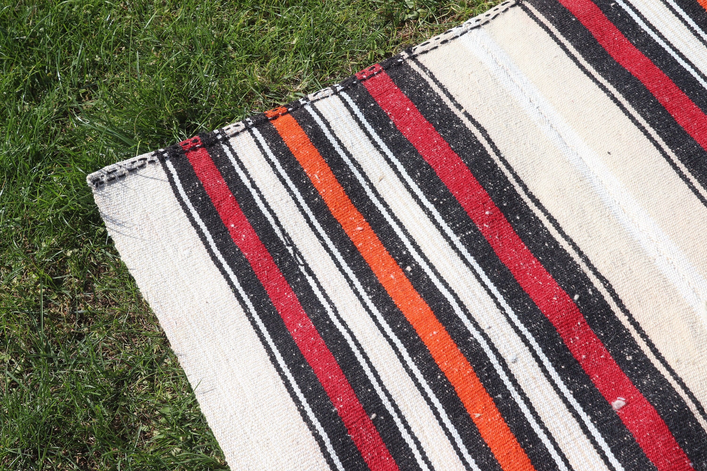 Bej Lüks Halılar, Büyük Vintage Halılar, Oryantal Halılar, Yün Halılar, 5.9x10 ft Büyük Halı, Vintage Halılar, Türk Halısı, Kilim, Oturma Odası Halısı