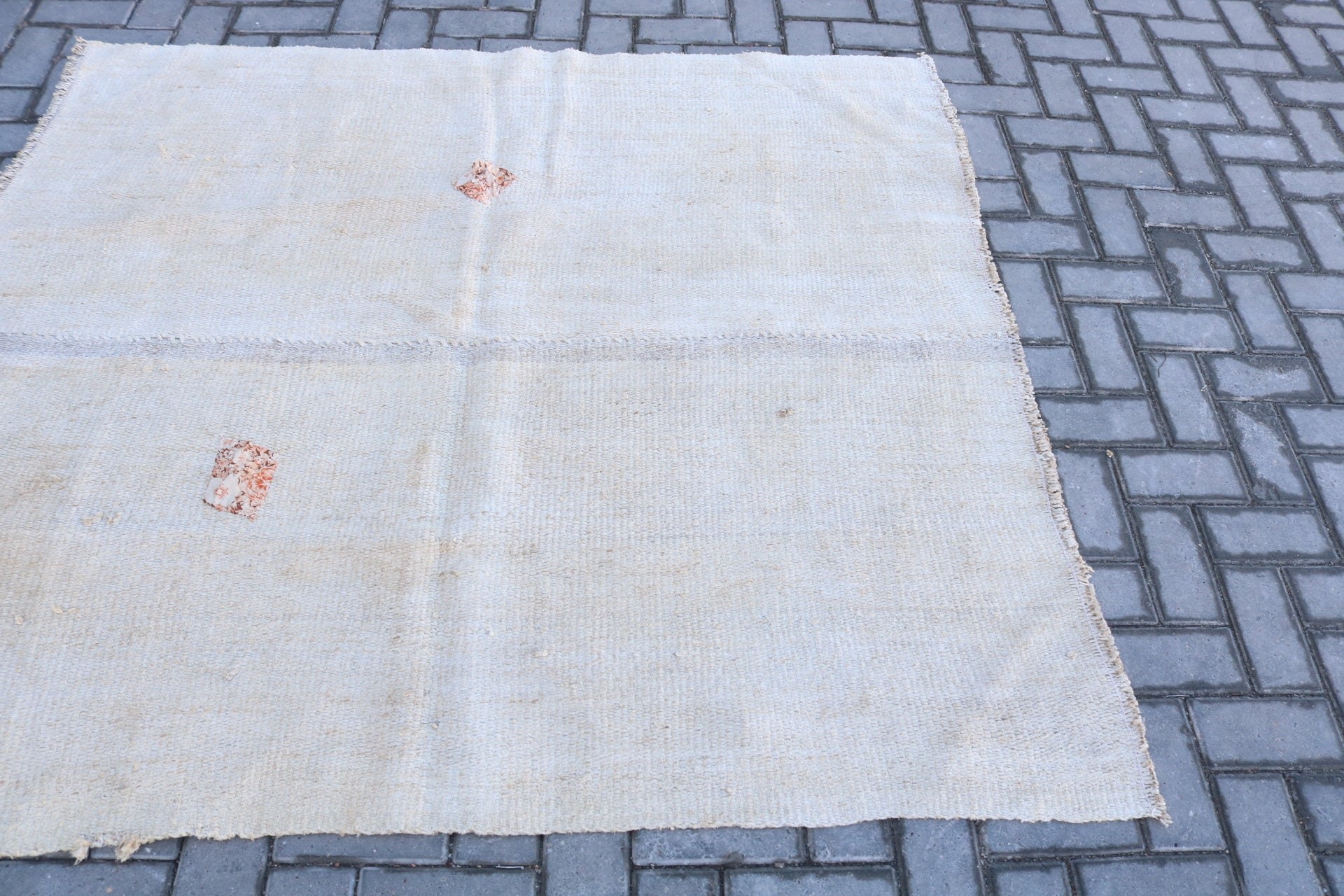 Vintage Halılar, 5.1x5.4 ft Alan Halıları, Yatak Odası Halısı, Türk Halıları, Göçebe Halısı, Yemek Odası Halıları, Anadolu Halıları, Renkli Halı, Çocuk Halısı