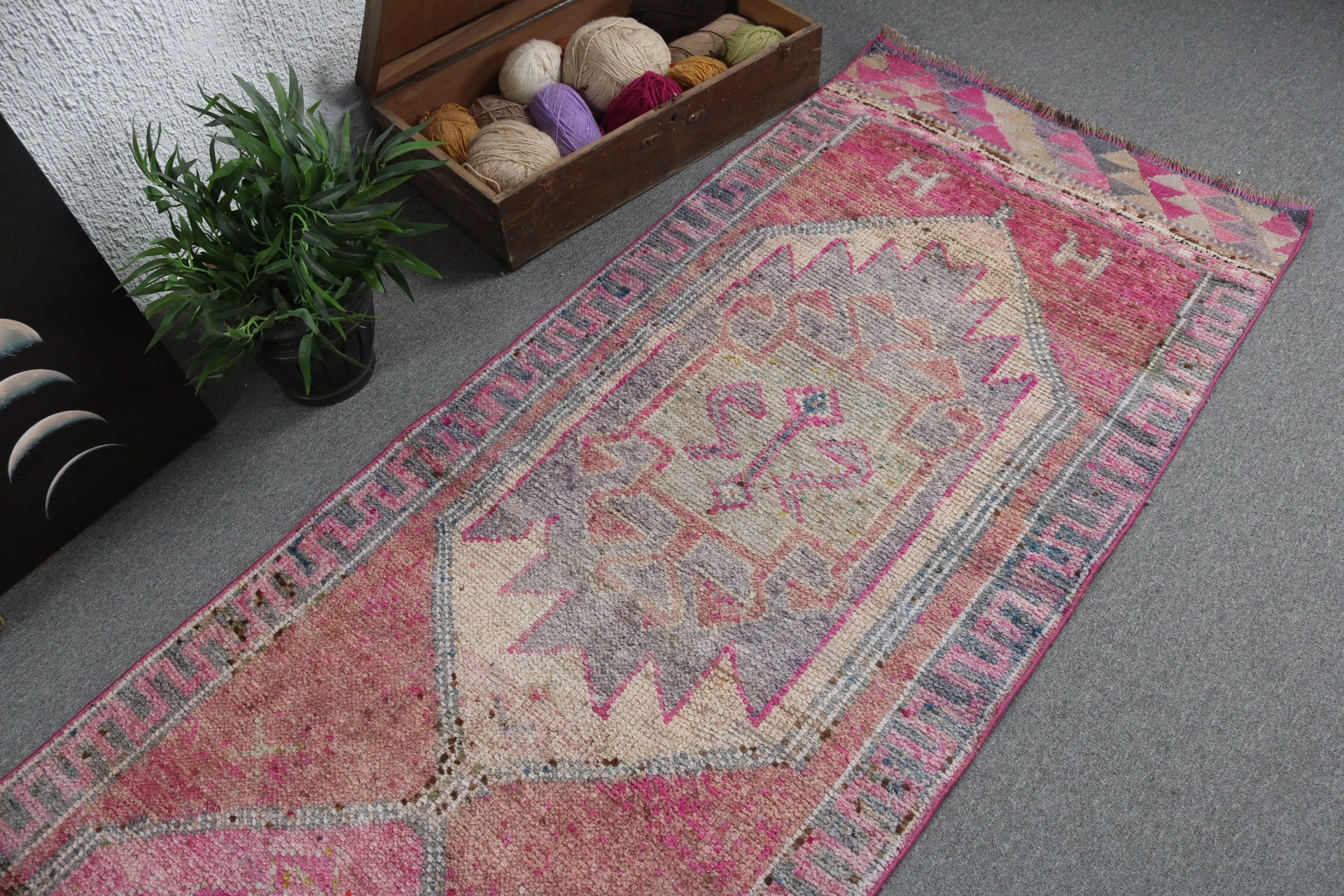 Türk Halısı, Vintage Halılar, Bej Boho Halısı, Aztek Halısı, Koridor Halısı, 2.9x11.6 ft Runner Halısı, Düz Dokuma Halısı, Cool Halısı, Beni Ourain Runner Halıları