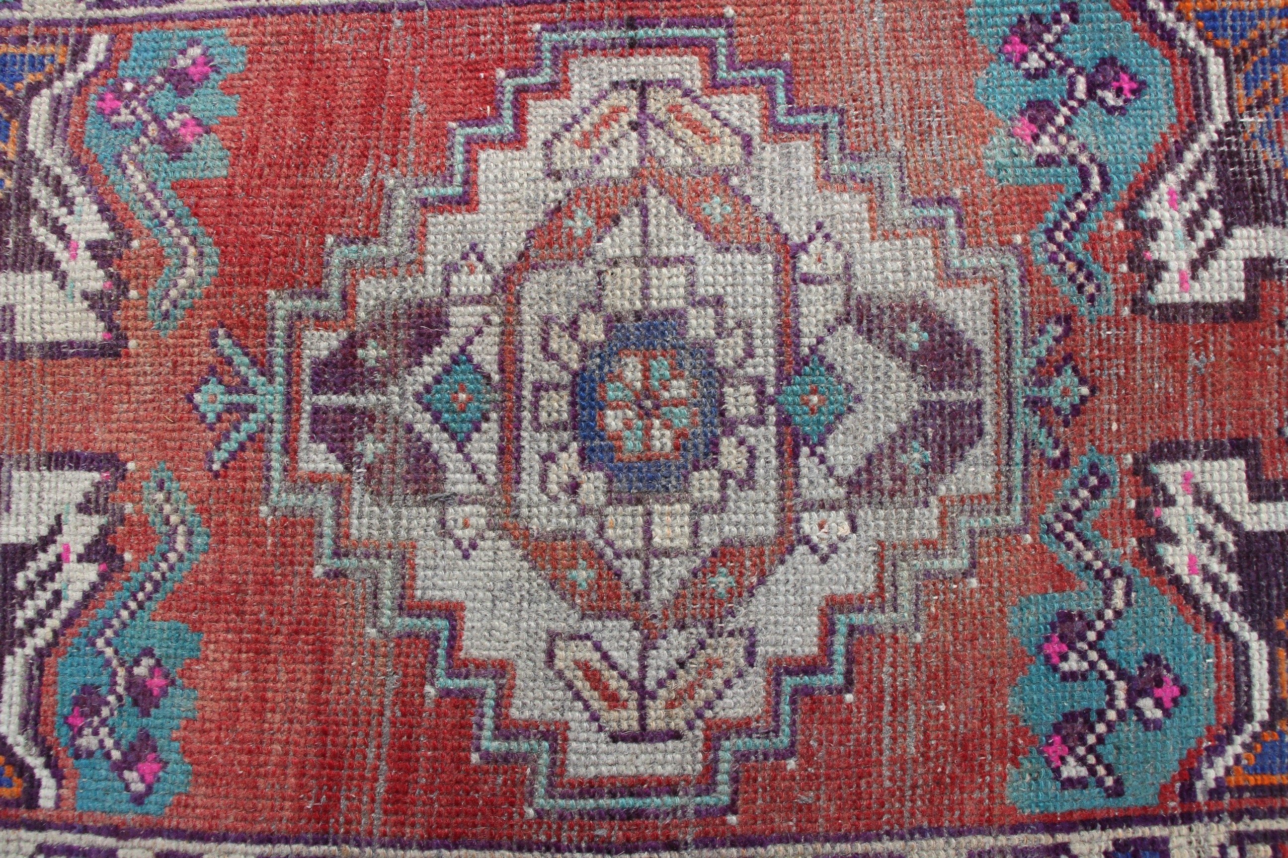 Banyo Halıları, Yatak Odası Halısı, Türk Halısı, Antika Halı, Duvara Asılı Halılar, 1.6x3.1 ft Küçük Halı, Giriş Halısı, Vintage Halı, Kırmızı Yatak Odası Halısı