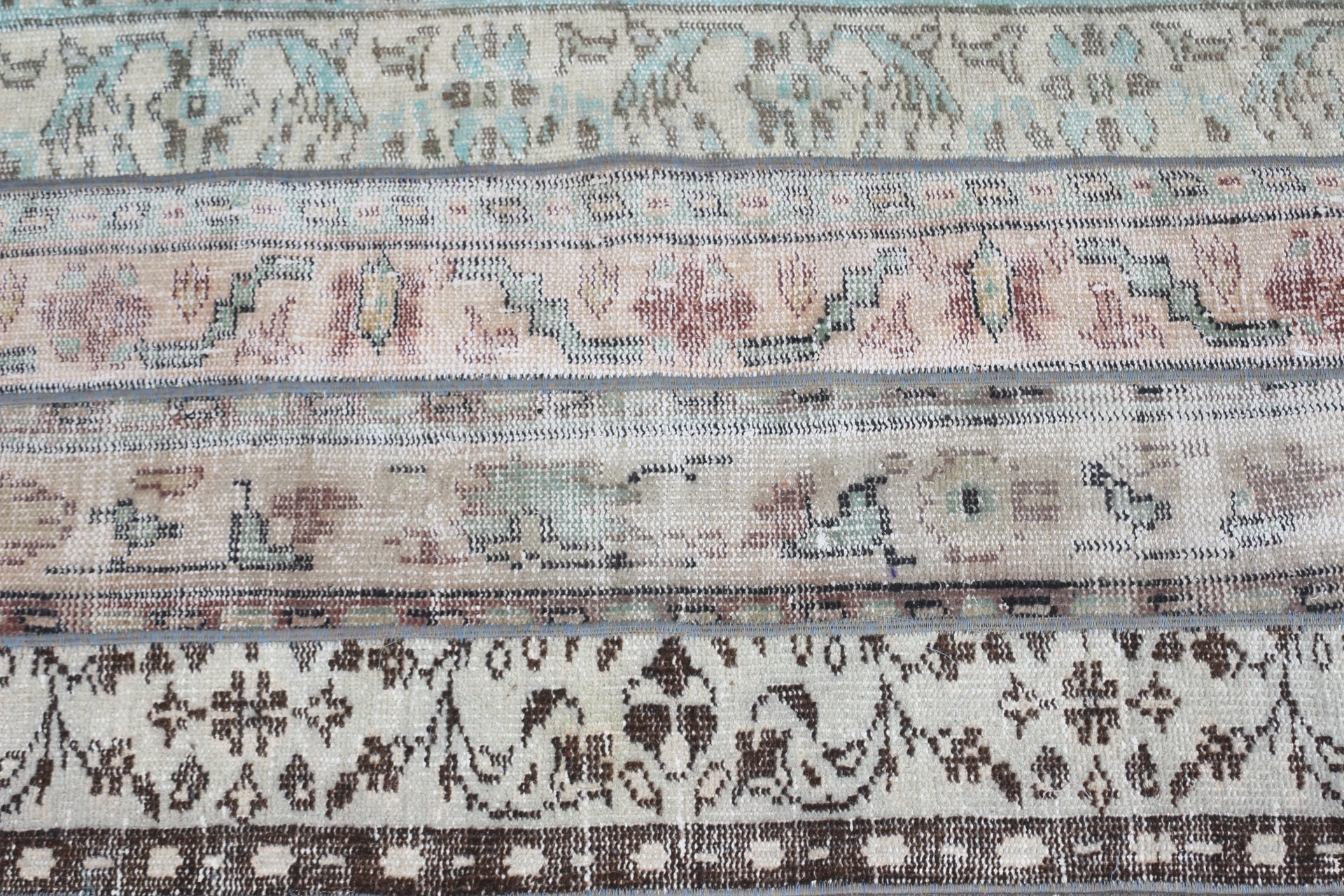 Hallway Rugs, Turkish Rugs, Cool Rug, Rugs for Hallway, Beige Floor Rug, Vintage Rug, 2.3x6.1 ft Runner Rug, Corridor Rug, Floor Rug