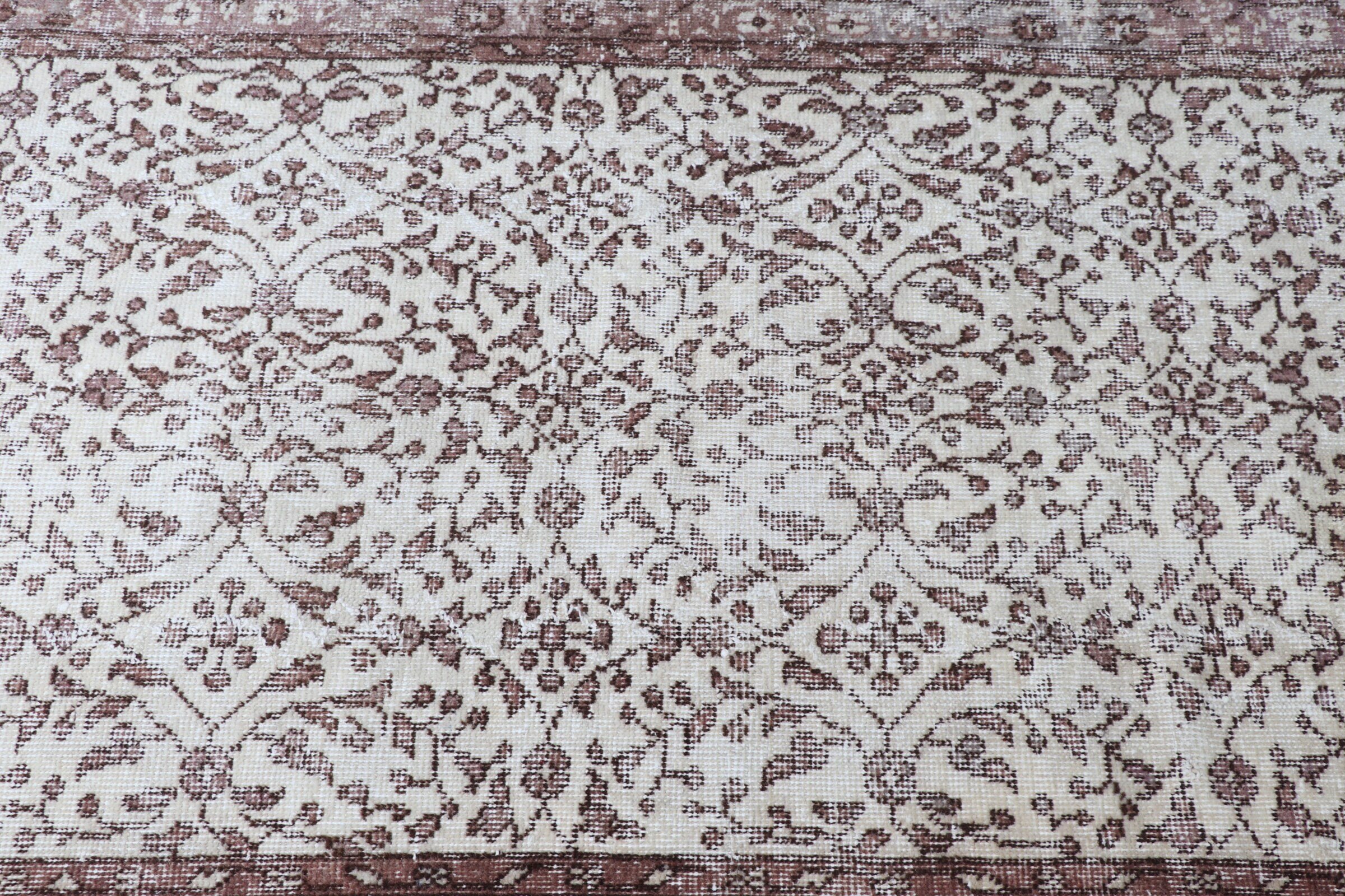 Ofis Halıları, Bej Yün Halı, Ev Dekorasyonu Halısı, Yatak Odası Halıları, Mutfak Halısı, Türk Halıları, 3,3x6,1 ft Accent Halı, Vintage Halılar, Giriş Halıları