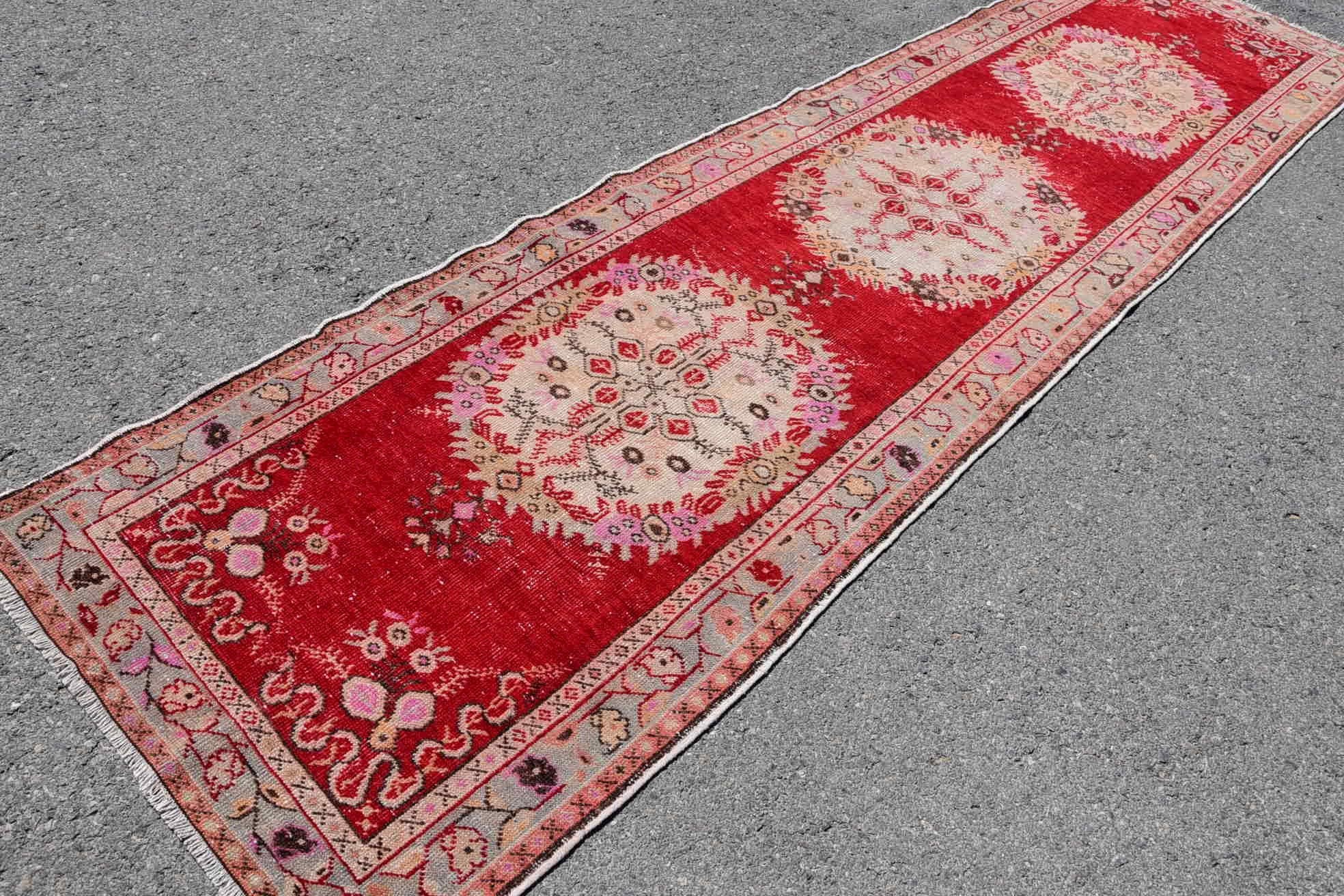 Anadolu Halısı, 3.1x12.2 ft Yolluk Halıları, Merdiven Halıları, Koridor Halısı, Yer Halısı, Aztek Halıları, Vintage Halı, Türk Halısı, Koridor Halısı, Eski Halı