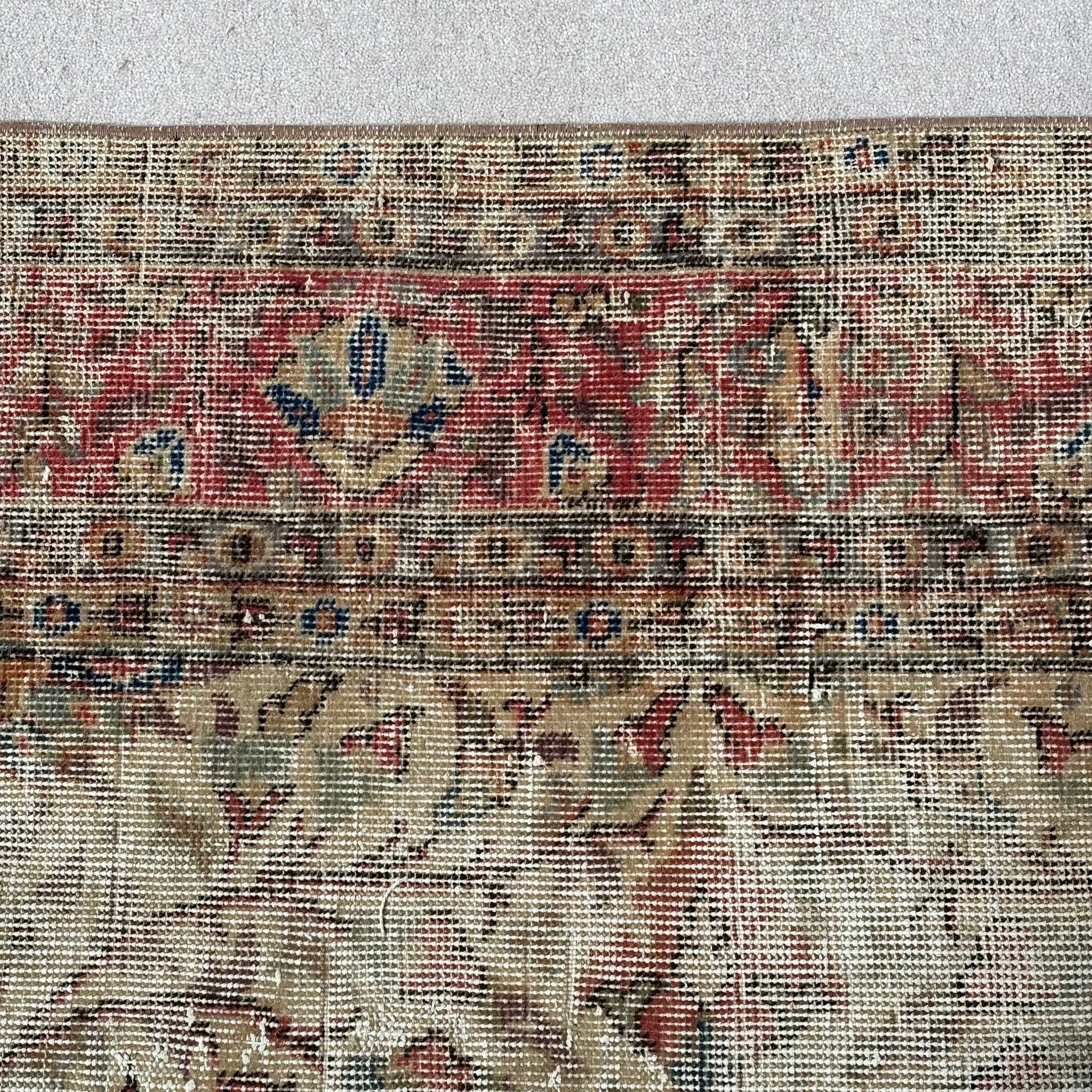 Vintage Halı, Büyük Oushak Halıları, Salon Halısı, Pembe Düz Dokuma Halıları, Açıklama Halıları, 5,5x9,1 ft Büyük Halıları, Türk Halıları