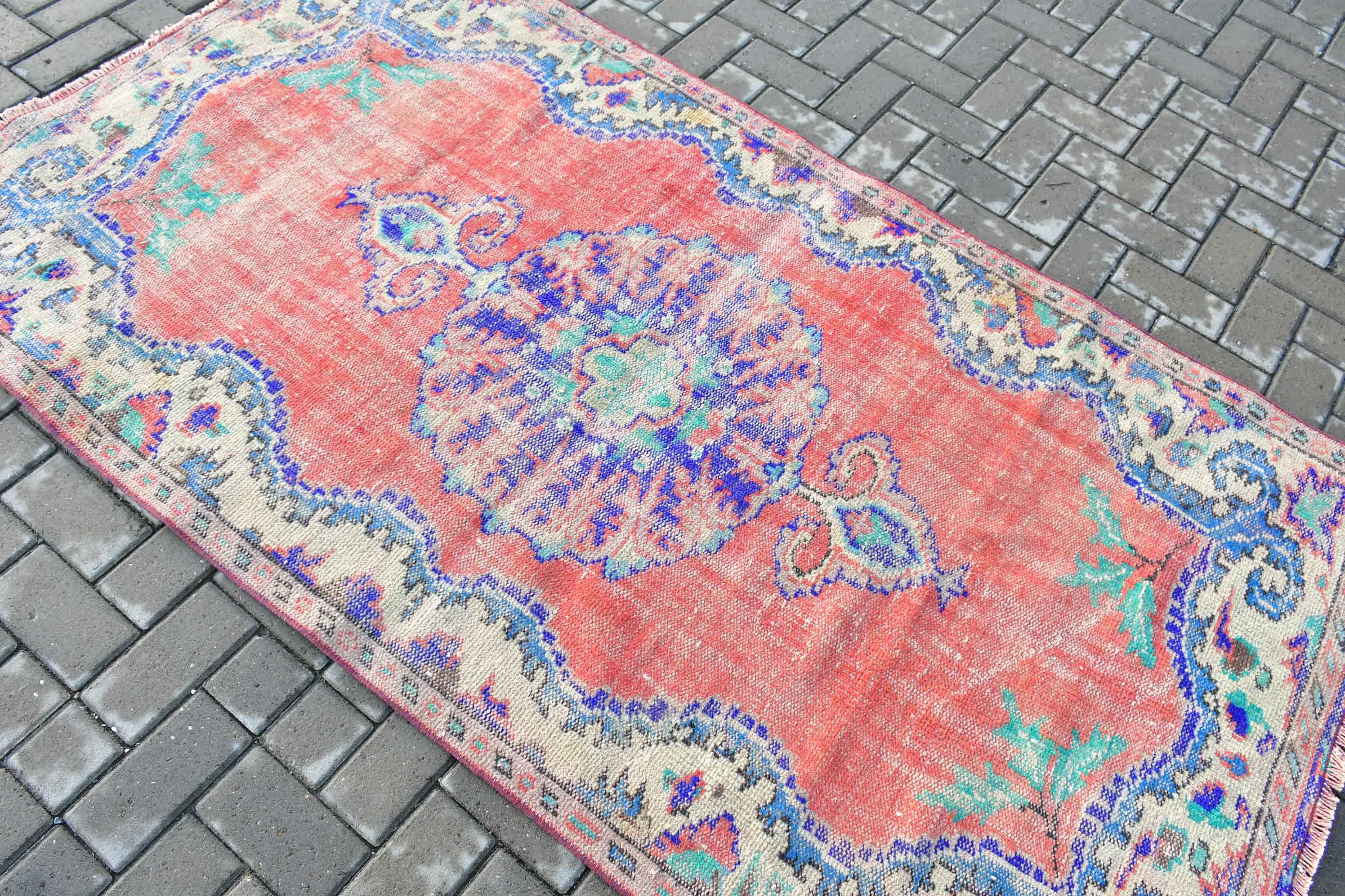 Soluk Halı, Oturma Odası Halısı, Fas Halısı, Çocuk Odası Halıları, Vintage Halılar, Oryantal Halılar, Türk Halısı, 4x7,2 ft Alan Halısı, Kırmızı Fas Halıları