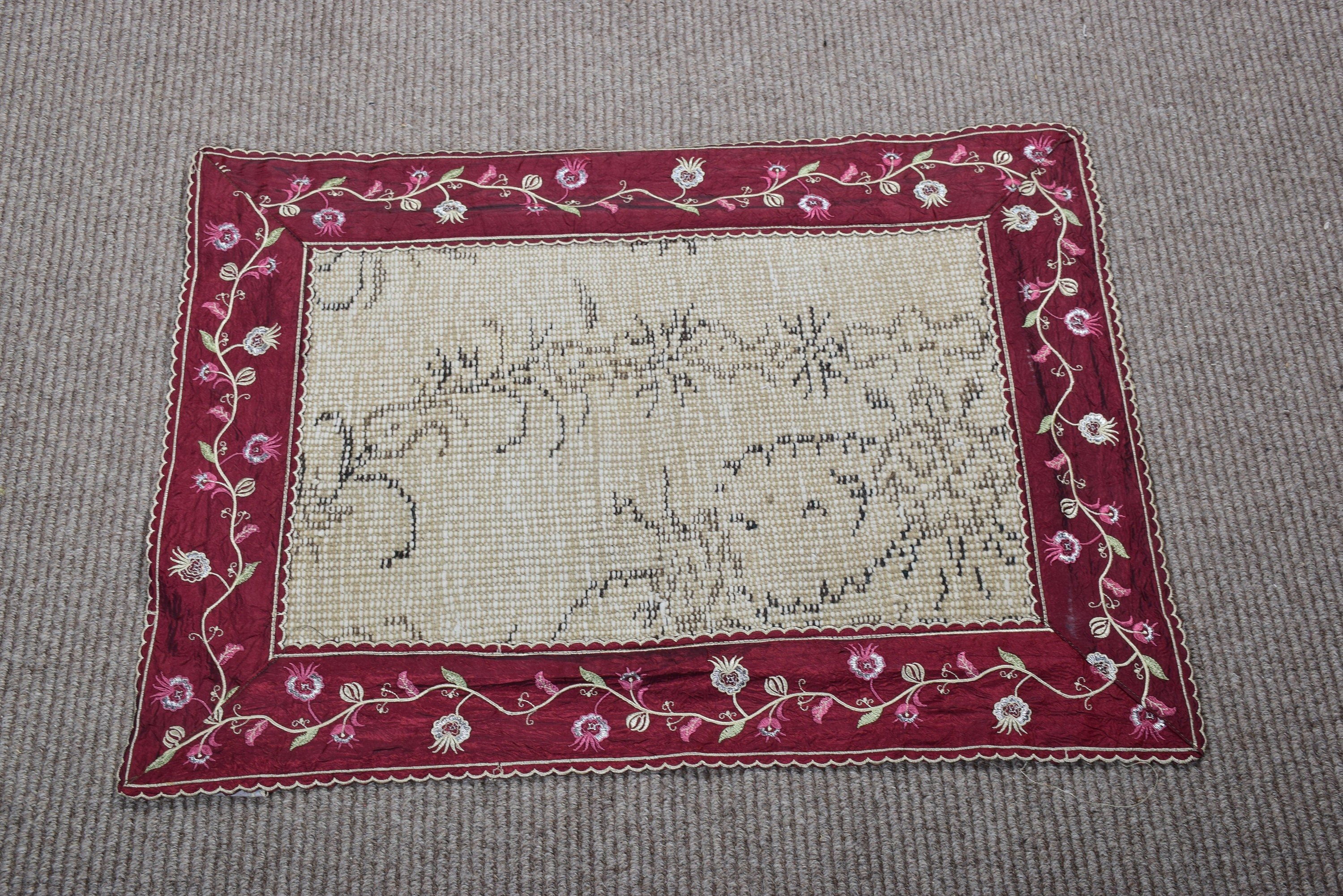 Türk Halısı, Kabile Halısı, 1.8x2.4 ft Küçük Halılar, Beyaz Düz Dokuma Halılar, Yatak Odası Halısı, Vintage Halılar, Kapı Paspas Halıları, Boho Halı