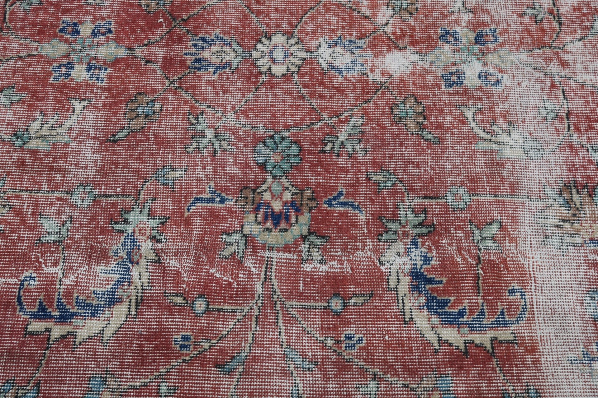 Mutfak Halısı, Kırmızı Boho Halıları, 2.9x8.5 ft Runner Halısı, Vintage Halılar, El Dokuma Halısı, Bohem Halısı, Koridor Halıları, Türk Halısı