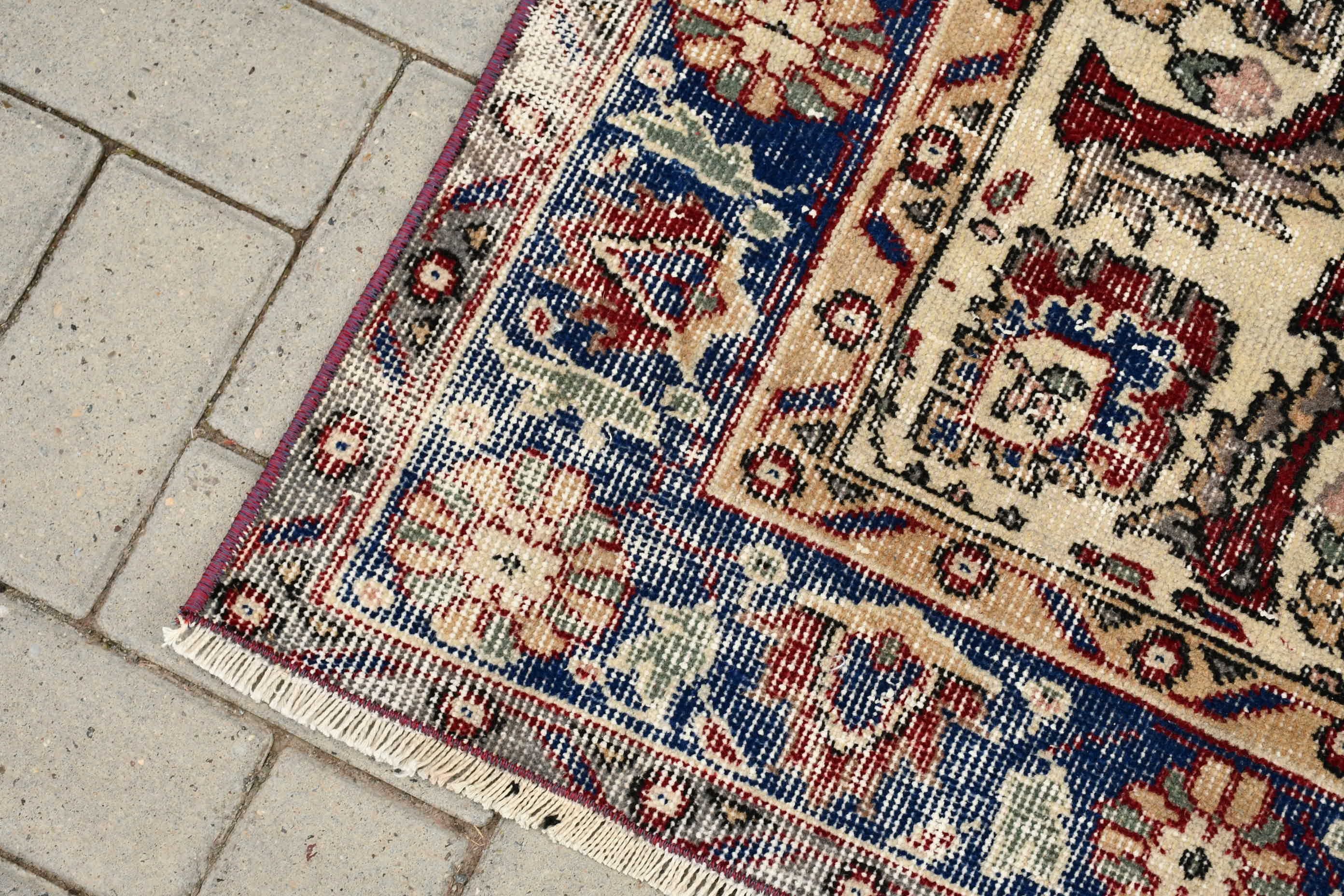 3.6x7.2 ft Area Rug, Rugs for Floor, Vintage Rug, Cool Rug, Bedroom Rugs, Floor Rug, Custom Rug, Red Floor Rug, Turkey Rugs, Turkish Rug