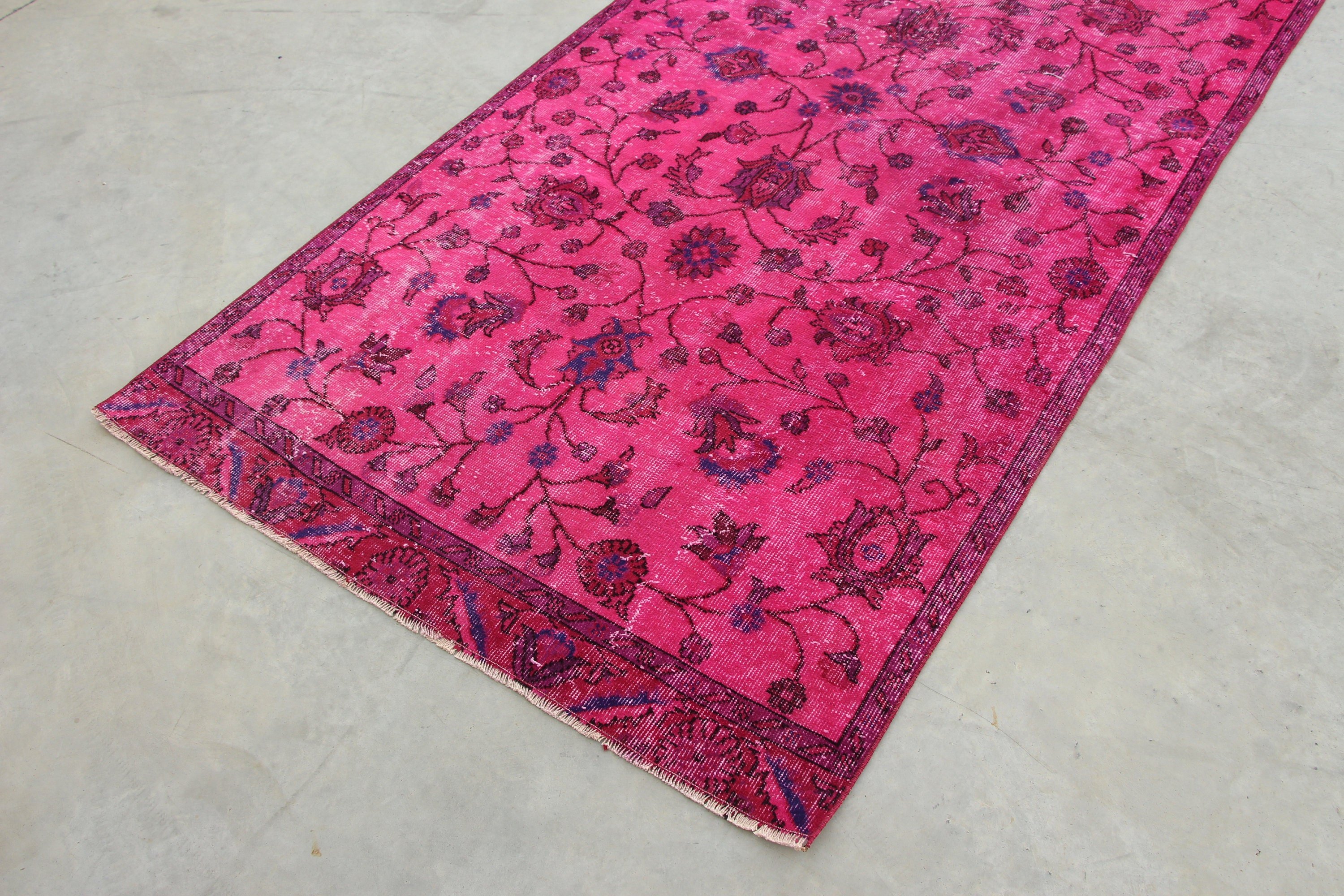 Mutfak Halısı, Ev Dekor Halıları, Yatak Odası Halısı, Türk Halıları, Pembe Yatak Odası Halısı, Organik Halı, Yemek Odası Halısı, 3,9x7,8 ft Alan Halısı, Vintage Halı