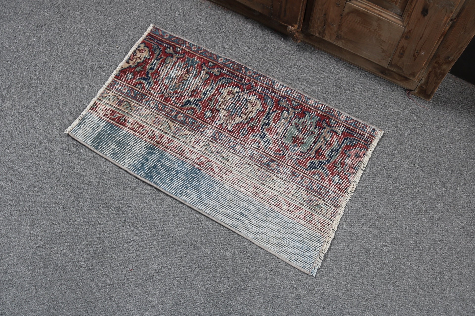 Çocuk Halıları, 1.4x2.5 ft Küçük Halılar, Ofis Halısı, Türk Halısı, Düz Dokuma Halılar, Mor Geometrik Halı, Araba Paspas Halıları, Vintage Halı, Mutfak Halıları