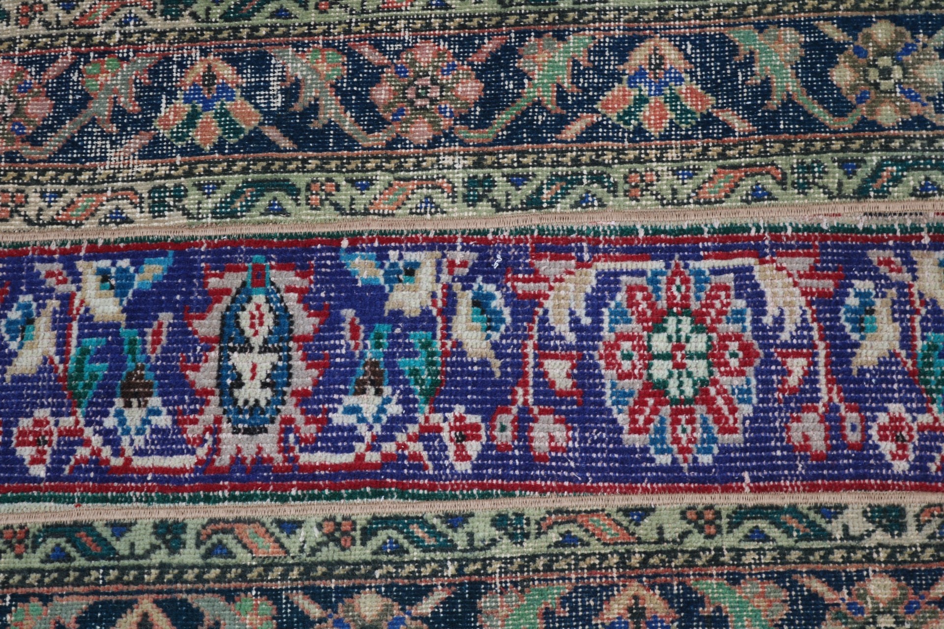 Turkish Rugs, Oriental Rug, Rugs for Bath, Cool Rug, Vintage Rugs, Wall Hanging Rugs, 2.1x4.5 ft Small Rugs, Green Wool Rug, Car Mat Rugs