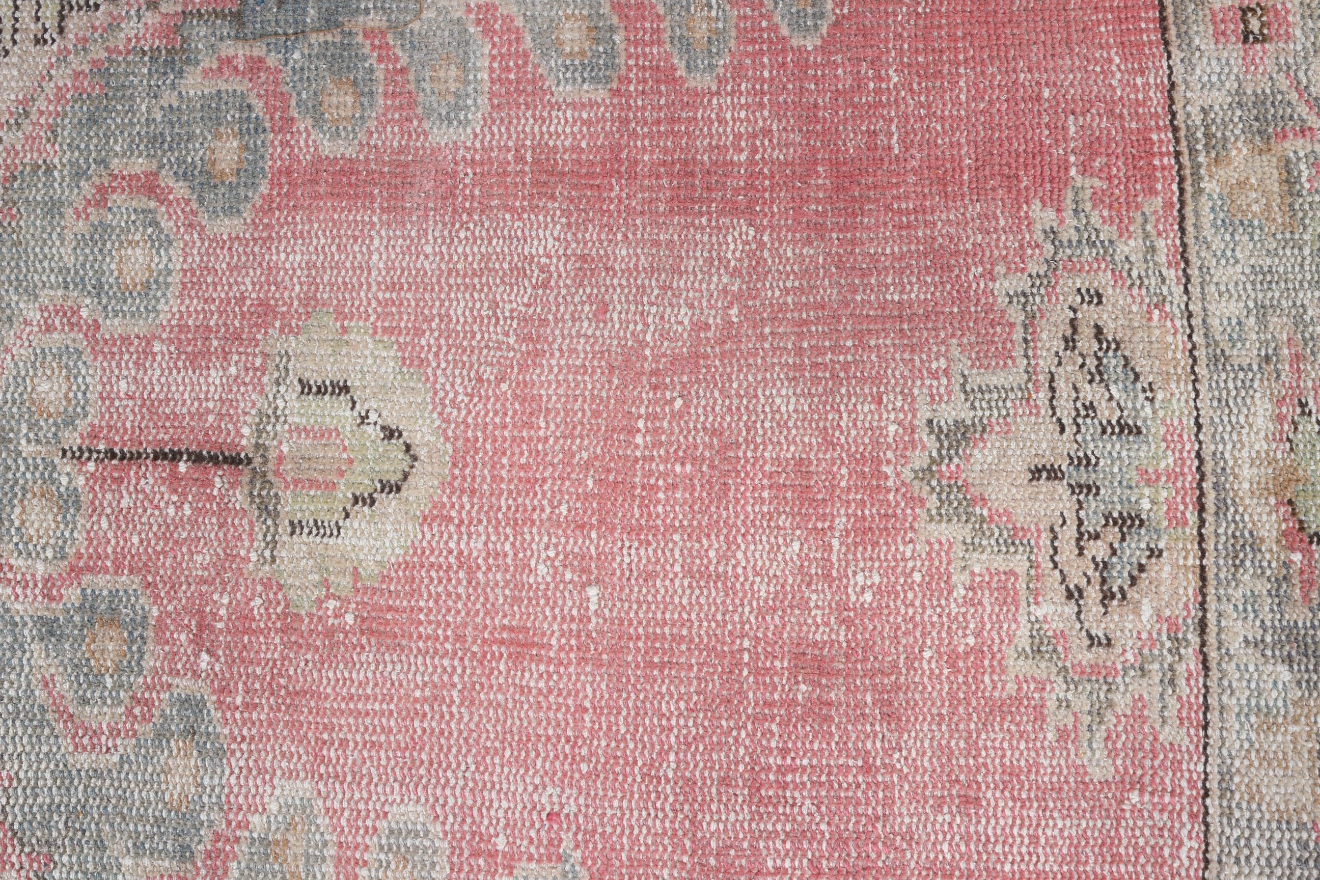 Distressed Rug, Red Bedroom Rug, Nursery Rug, Vintage Rug, 2.4x3.1 ft Small Rug, Oriental Rug, Turkish Rug, Door Mat Rugs, Anatolian Rug