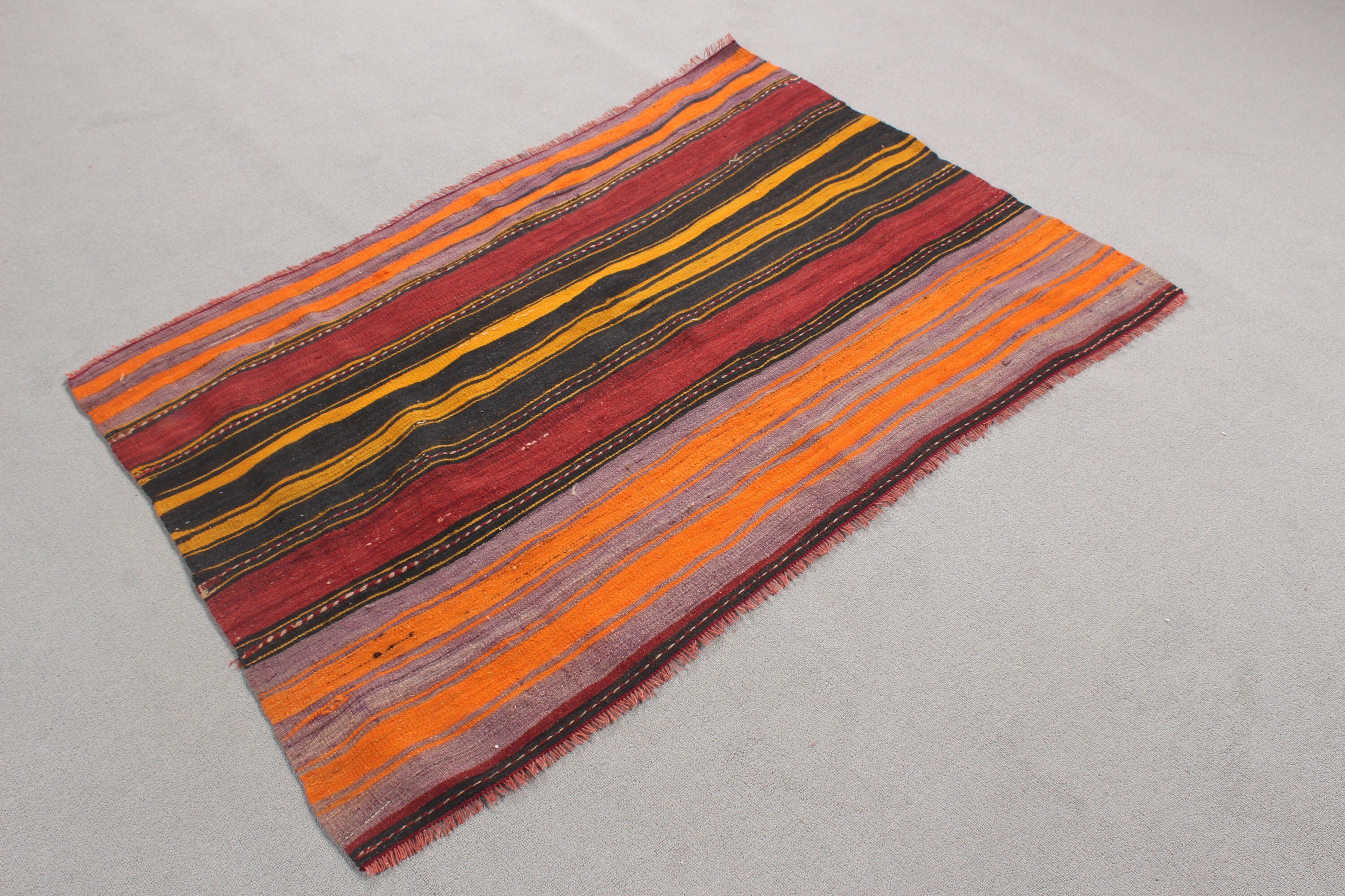 Türk Halısı, Sarı Şark Halısı, Kilim, Banyo Halıları, Anadolu Halısı, Duvara Asılı Halılar, Vintage Halılar, 3x4.5 ft Küçük Halı, Antika Kilimler