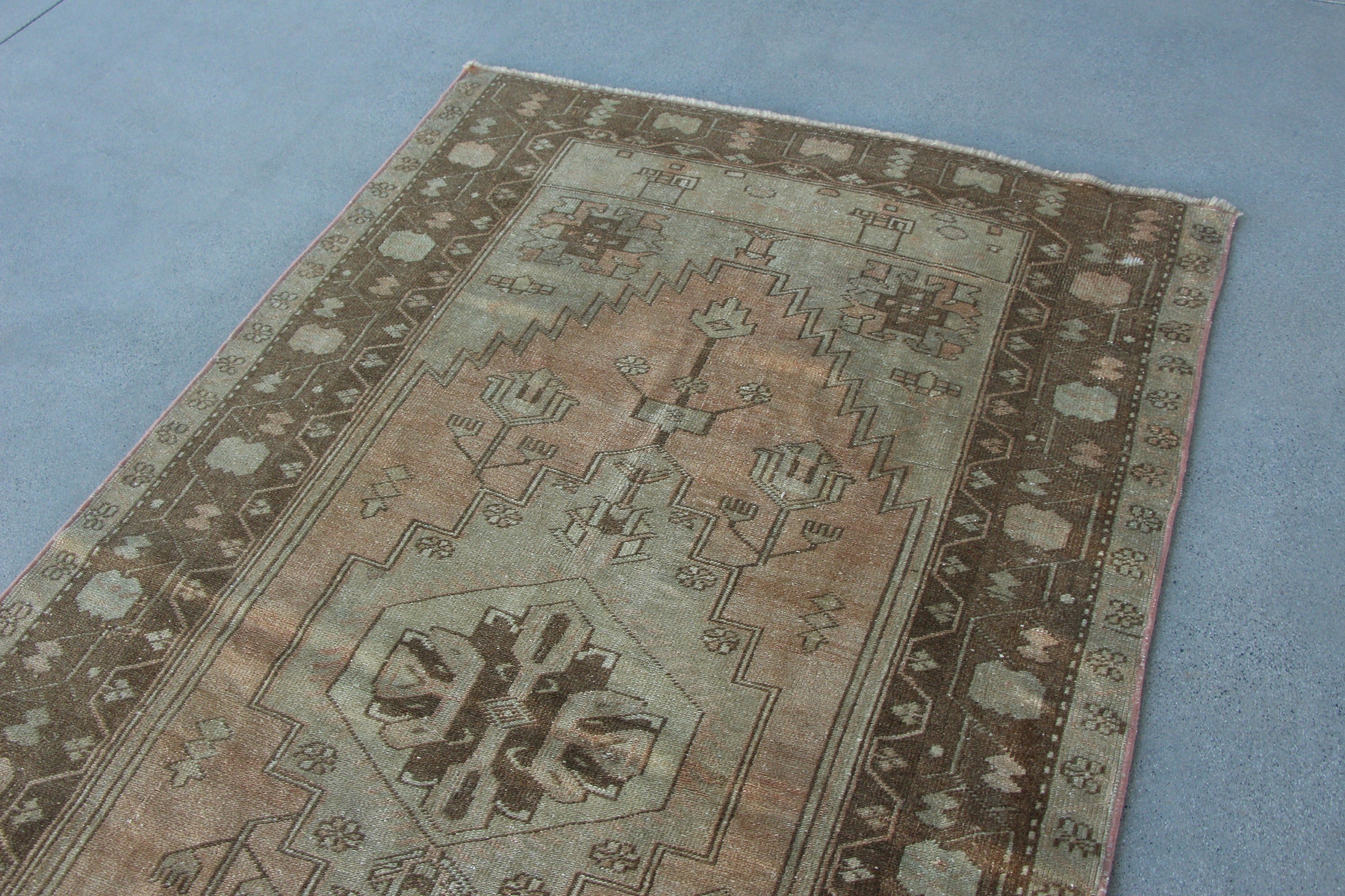 Floor Rug, Bedroom Rug, Turkish Rug, Rugs for Kitchen, Beige Oriental Rug, Cool Rug, Vintage Rug, Antique Rug, 4.1x6.9 ft Area Rugs