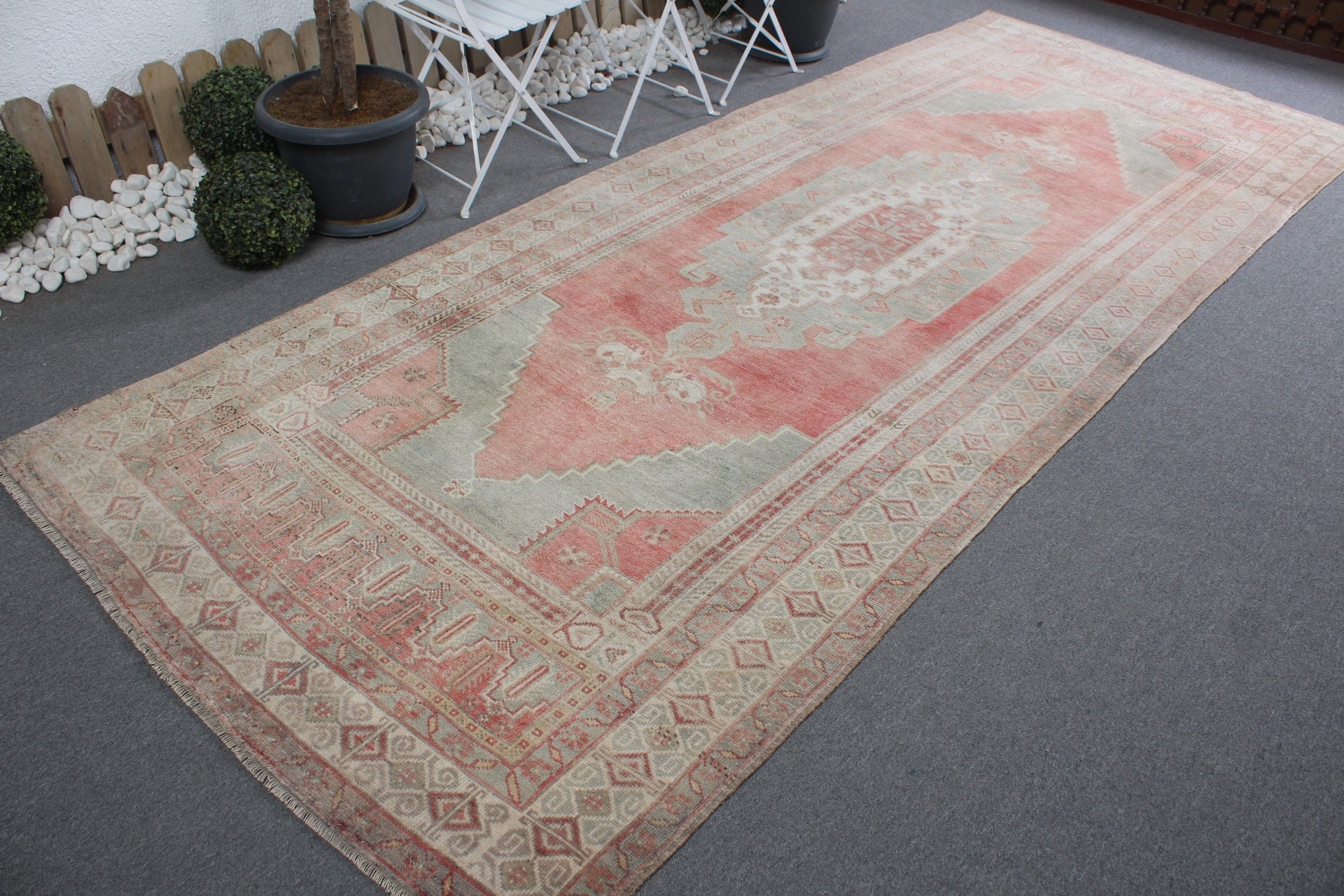 Türk Halıları, Vintage Halı, Anadolu Halıları, Runner Halıları, Kırmızı Yatak Odası Halısı, Mutfak Halıları, 4.8x12.6 ft Runner Halısı, Koridor Halıları, Yer Halısı