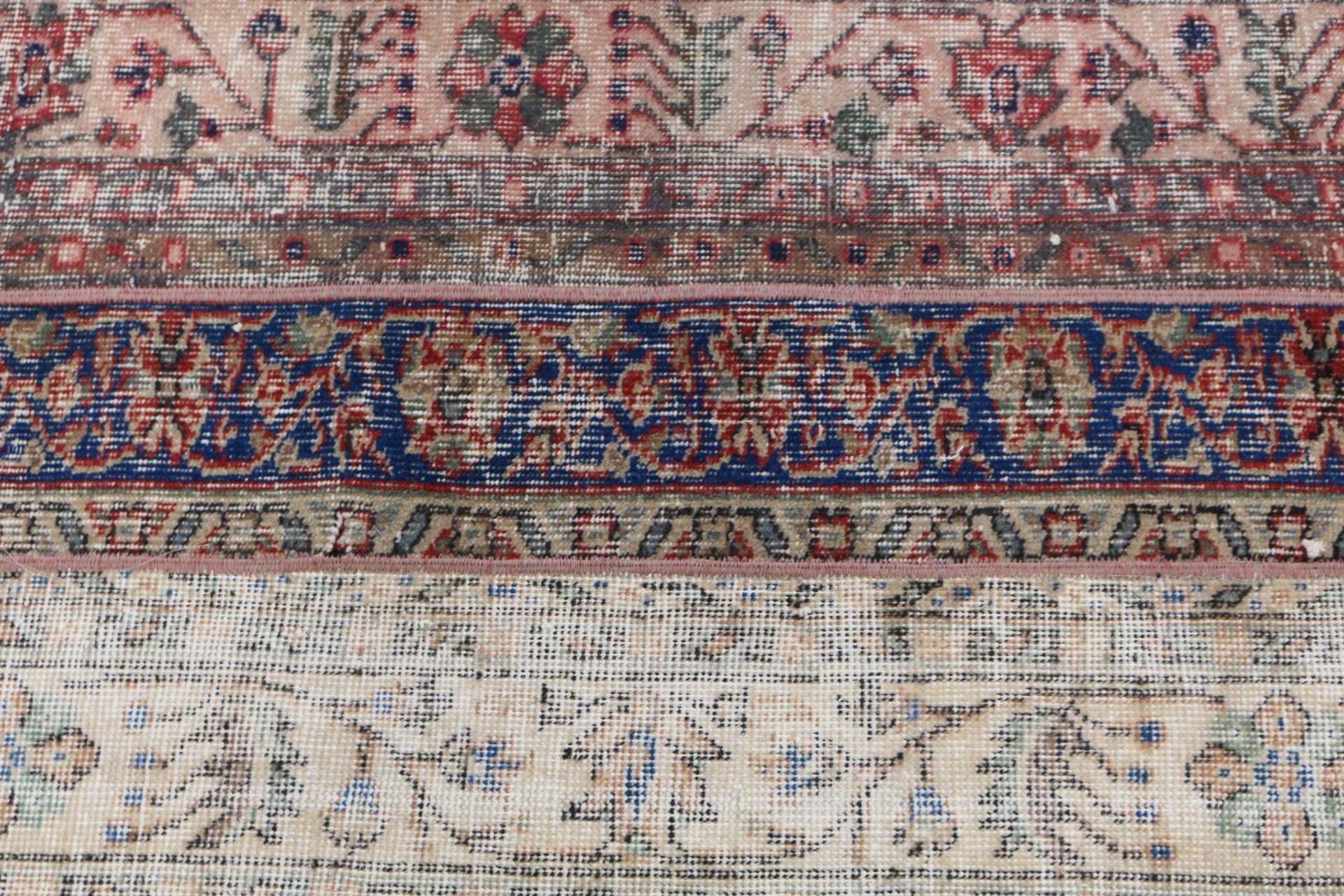 Vintage Rug, Rugs for Bath, Beige Bedroom Rugs, Old Rug, Bathroom Rugs, Kitchen Rug, 2.3x4.5 ft Small Rugs, Turkish Rug, Oushak Rugs