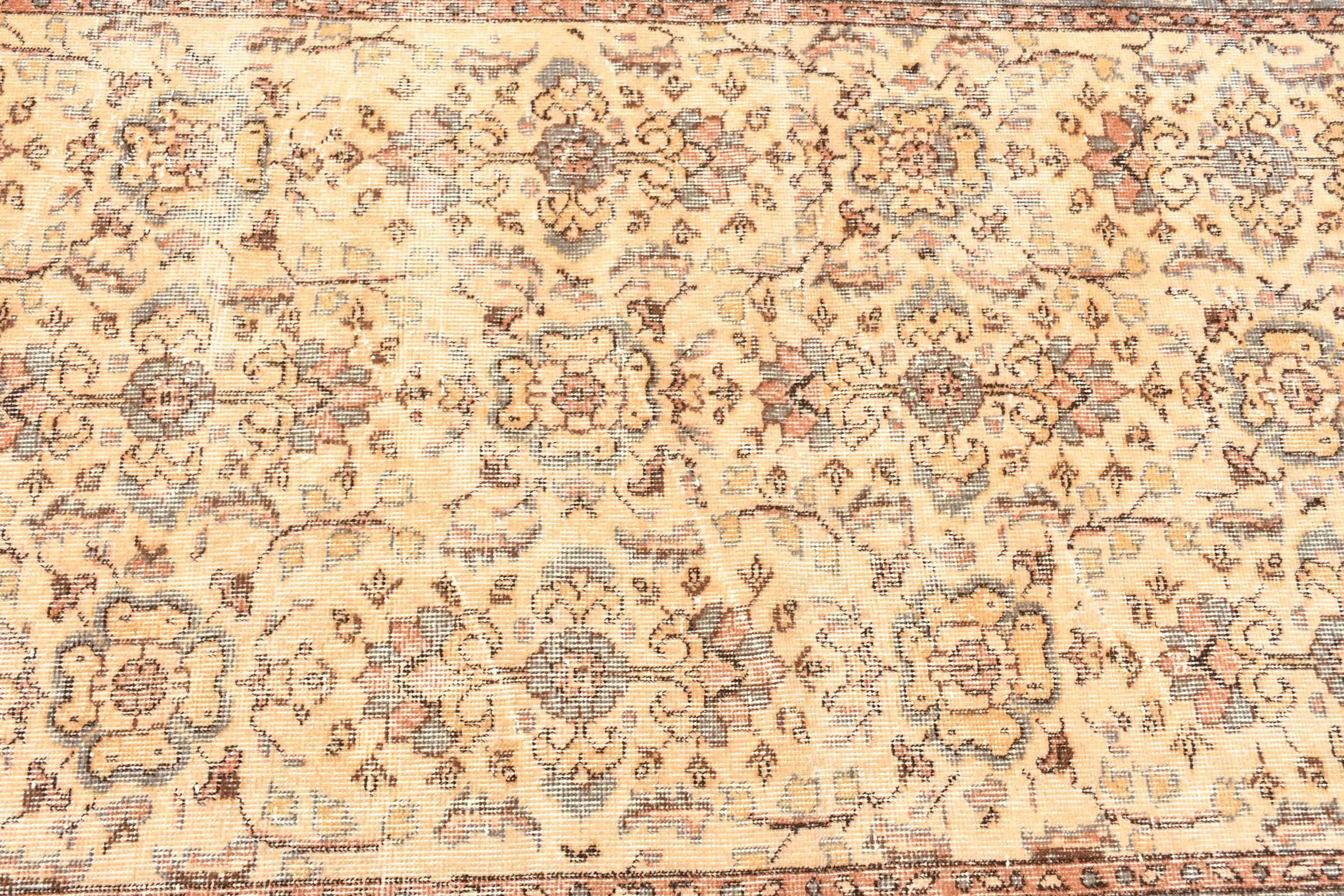 Türk Halısı, Mutfak Halısı, Yatak Odası Halıları, Çocuk Halısı, Bej 3.8x5.8 ft Accent Halı, Türkiye Halısı, Vintage Halı, Yer Halısı