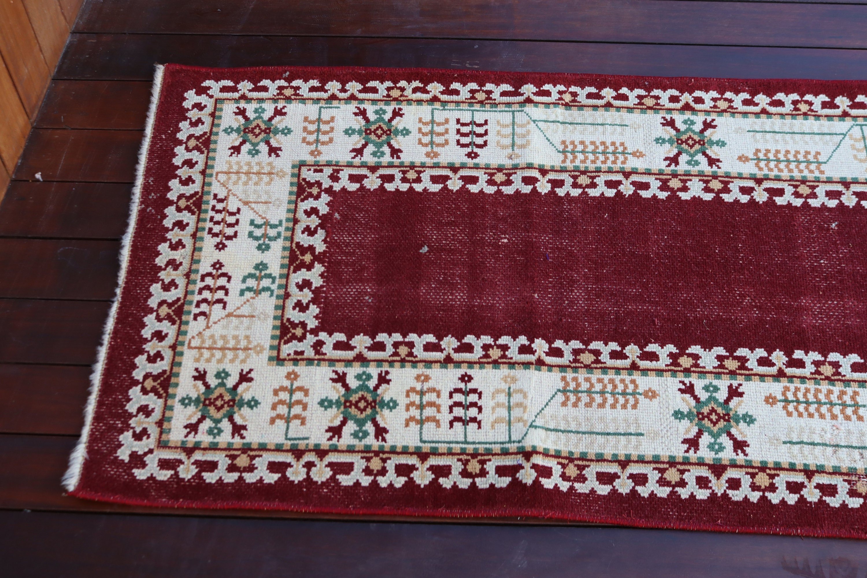 2.4x7.2 ft Runner Halı, Kırmızı Fas Halıları, Açıklama Halıları, Vintage Halılar, Lüks Halılar, Merdiven Halısı, Modern Halılar, Uzun Yolluk Halısı, Türk Halısı