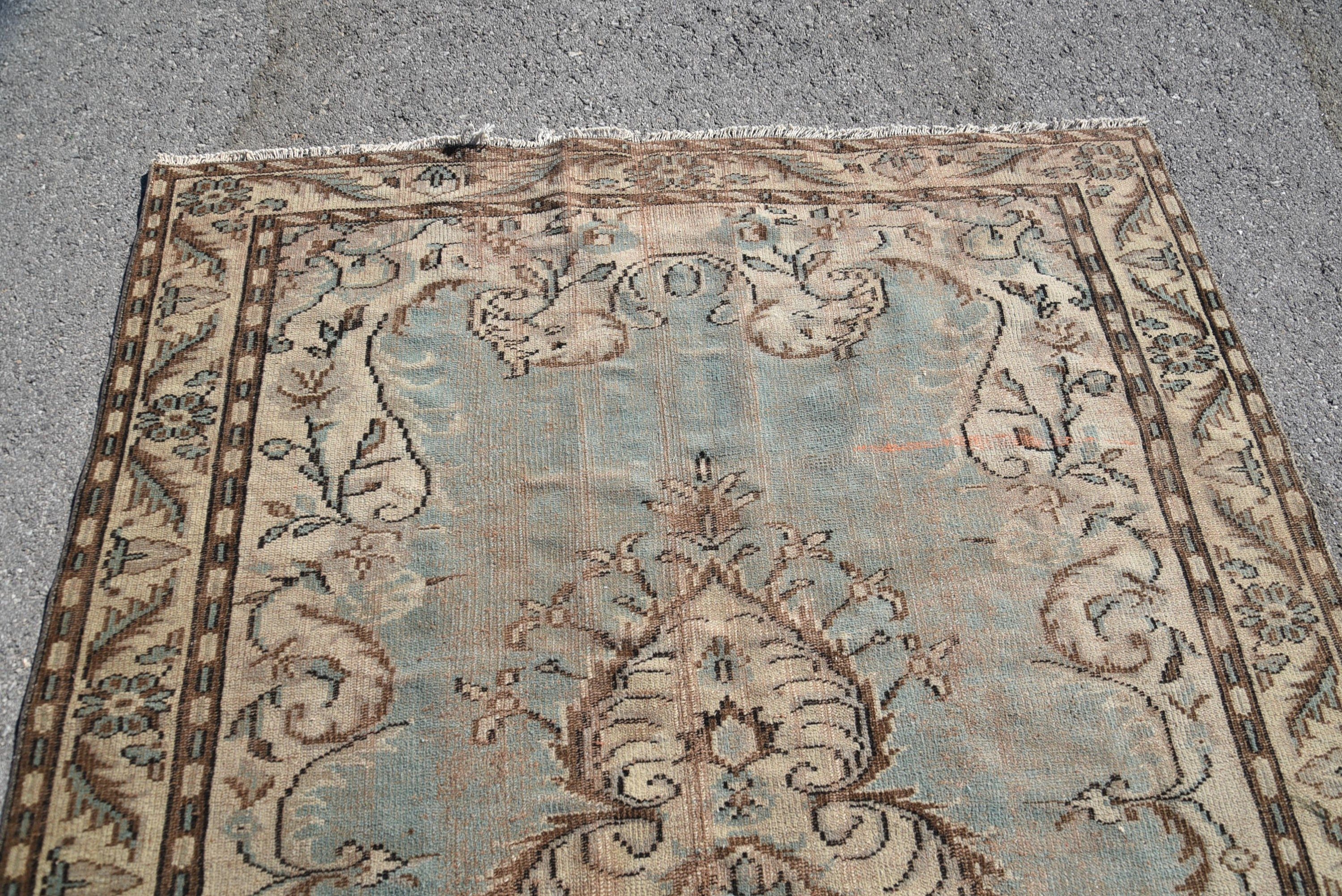 Yemek Odası Halıları, Oturma Odası Halısı, Mutfak Halısı, Vintage Halı, Sevimli Halı, Salon Halıları, Türk Halıları, Yün Halılar, 5,8x9,3 ft Büyük Halı