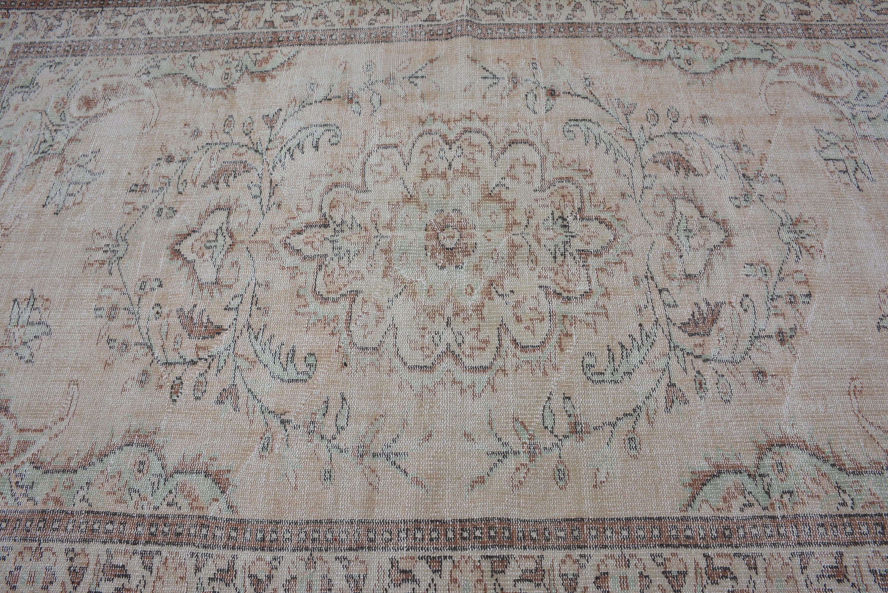 Living Room Rug, Turkish Rug, 5.2x8.5 ft Large Rug, Vintage Rug, Art Rug, Rugs for Living Room, Home Decor Rugs, Cool Rugs, Salon Rugs