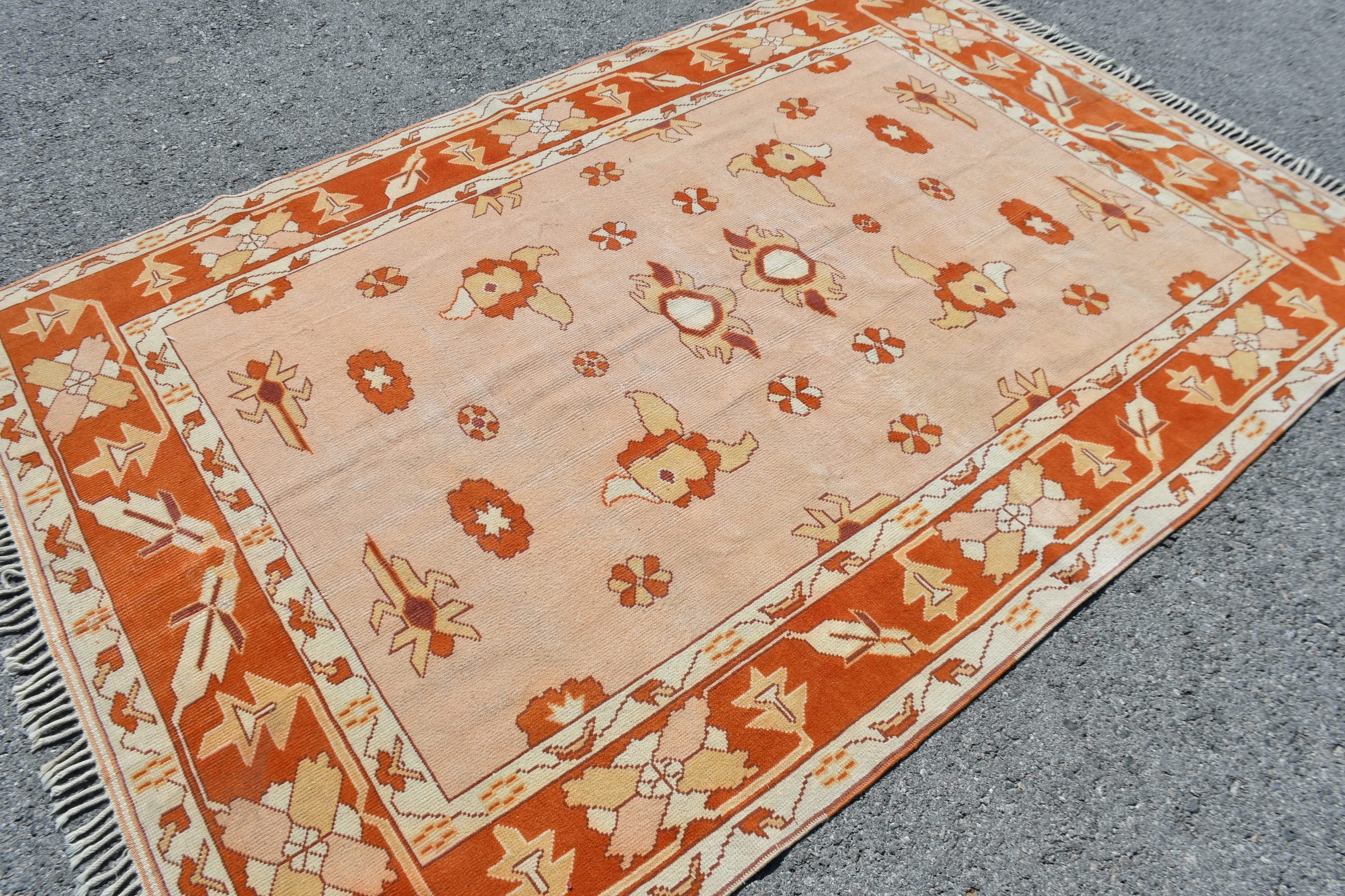 Living Room Rug, Kitchen Rug, Muted Rug, Rugs for Salon, Bedroom Rugs, Salon Rugs, 5.7x8.6 ft Large Rugs, Turkish Rug, Vintage Rugs