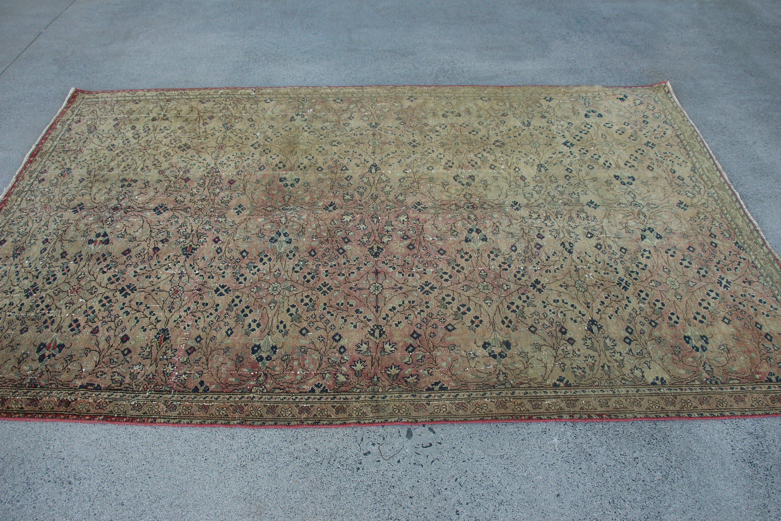 İç Mekan Halıları, 4.8x7.8 ft Alan Halısı, Türk Halısı, Oryantal Halılar, Yeşil Ev Dekor Halısı, Eski Halı, Mutfak Halıları, Vintage Halılar