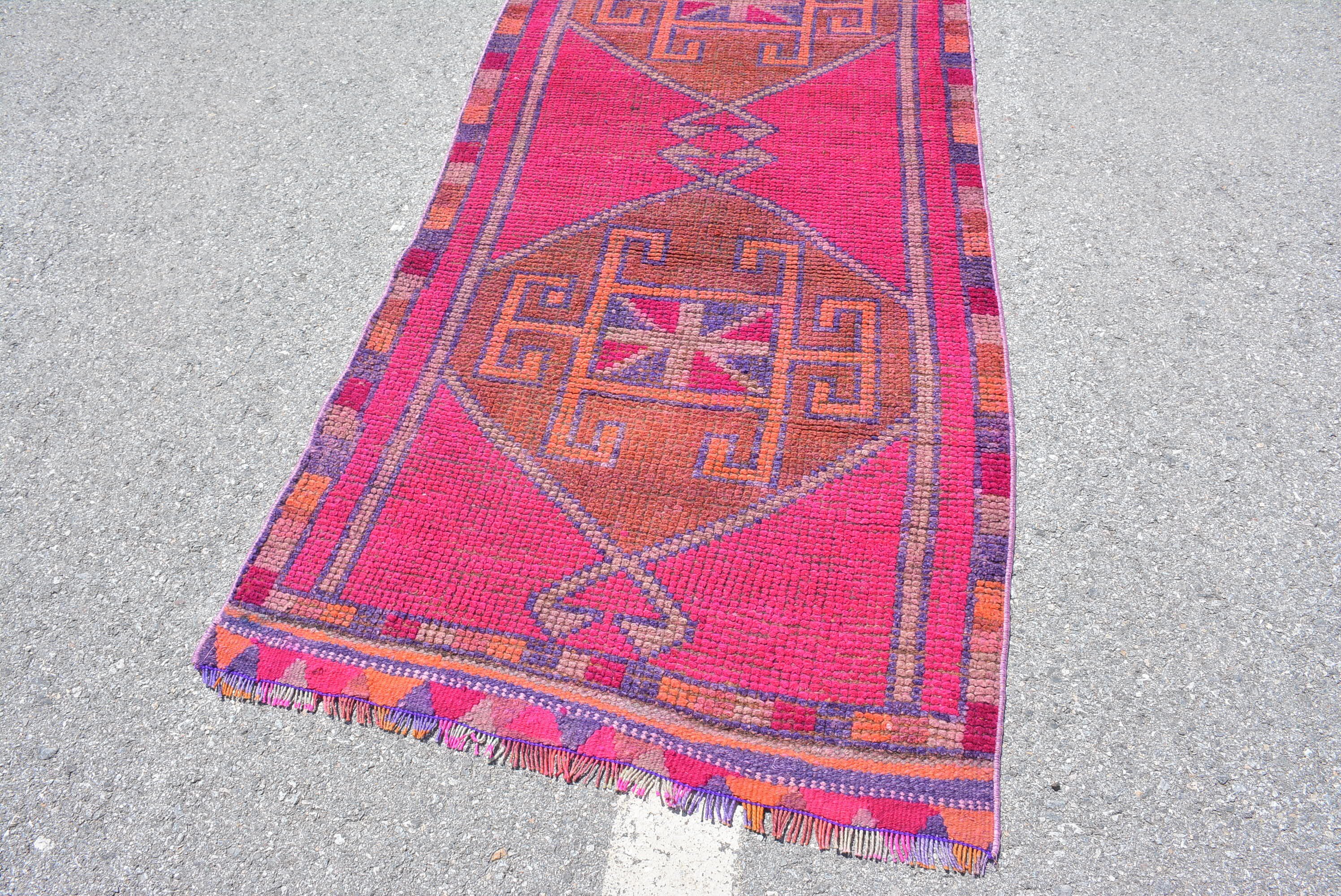 Vintage Halı, Sessiz Halı, Türkiye Halısı, Runner Halıları, Harika Halı, 3,3x10,8 ft Runner Halıları, Antika Halı, Mutfak Halısı, Türk Halısı, Tasarımcı Halısı