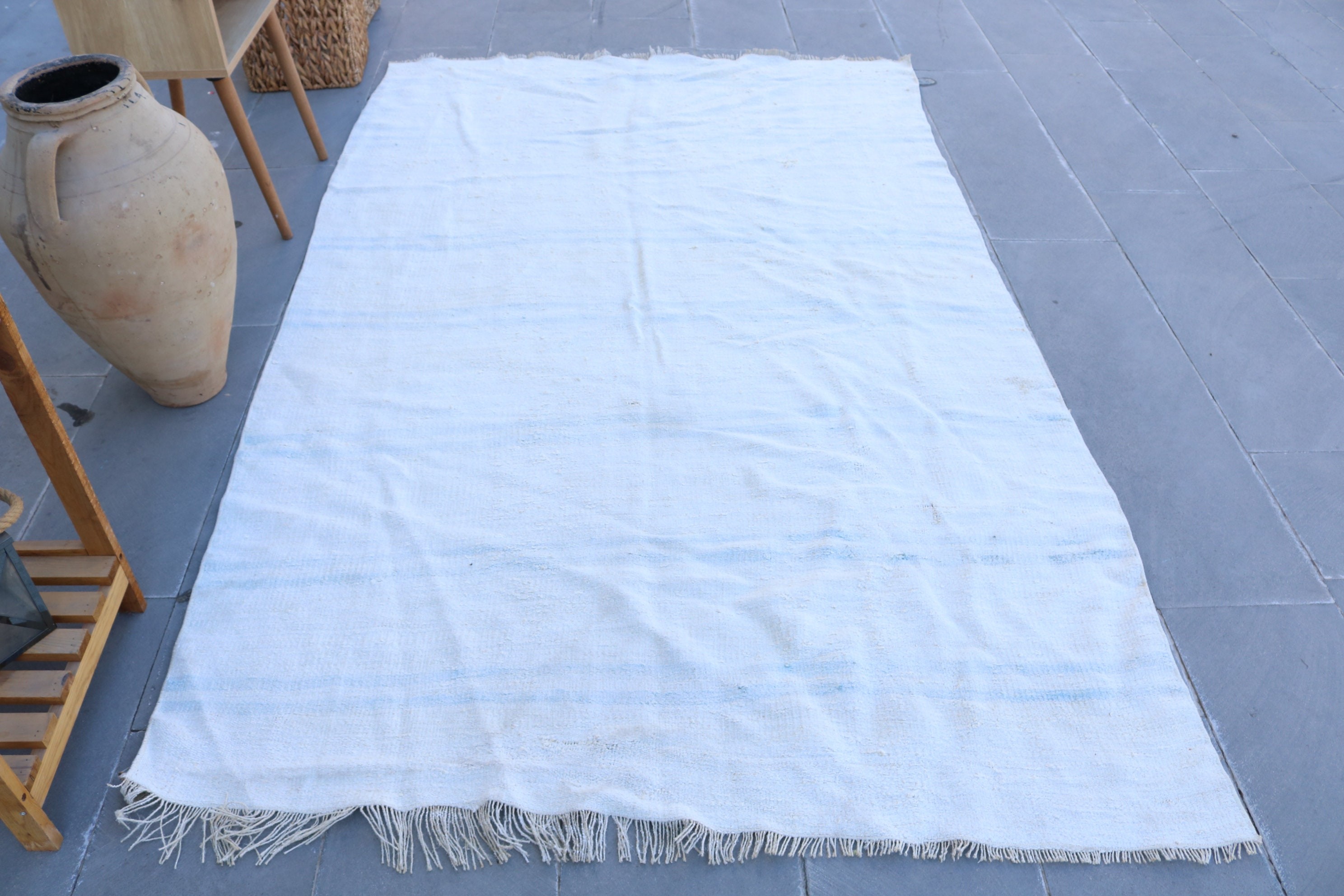 Türk Halısı, Parlak Halı, Vintage Halı, Yün Halı, Boho Bölge Halısı Halıları, 4,8x7,7 ft Alan Halısı, Ev Dekor Halısı, Çocuk Odası Halıları, Yemek Odası Halıları