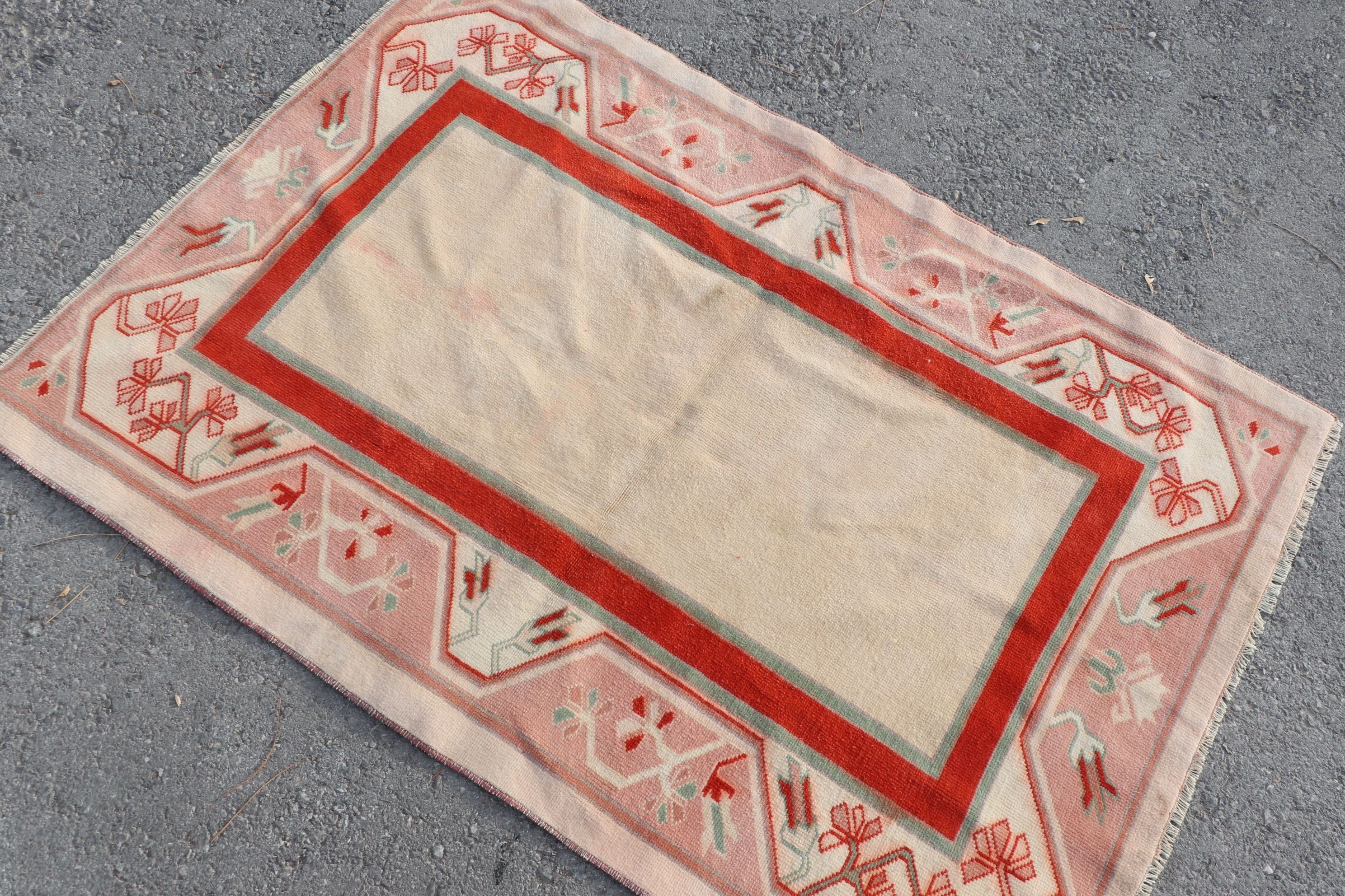 Anadolu Halıları, Vintage Halı, Oryantal Halı, Mutfak Halısı, Pembe Yün Halılar, Çocuk Odası Halıları, Türk Halıları, 3,5x5 ft Accent Halı, Çocuk Halısı