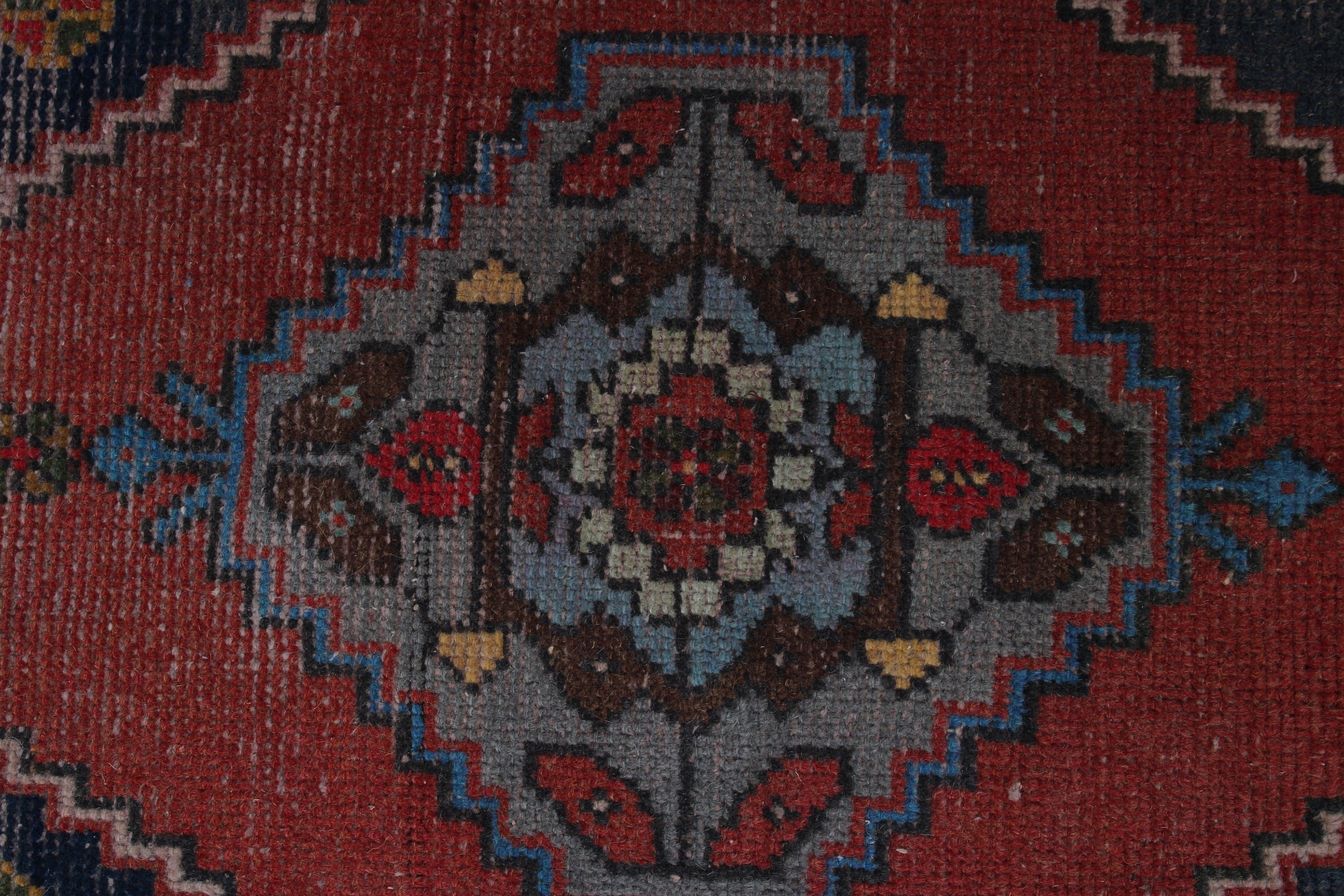 1.4x3 ft Küçük Halı, Kırmızı Anadolu Halısı, Araba Paspas Halıları, El Dokuma Halı, Vintage Halılar, Ofis Halıları, Fas Halısı, Giriş Halıları, Türk Halısı