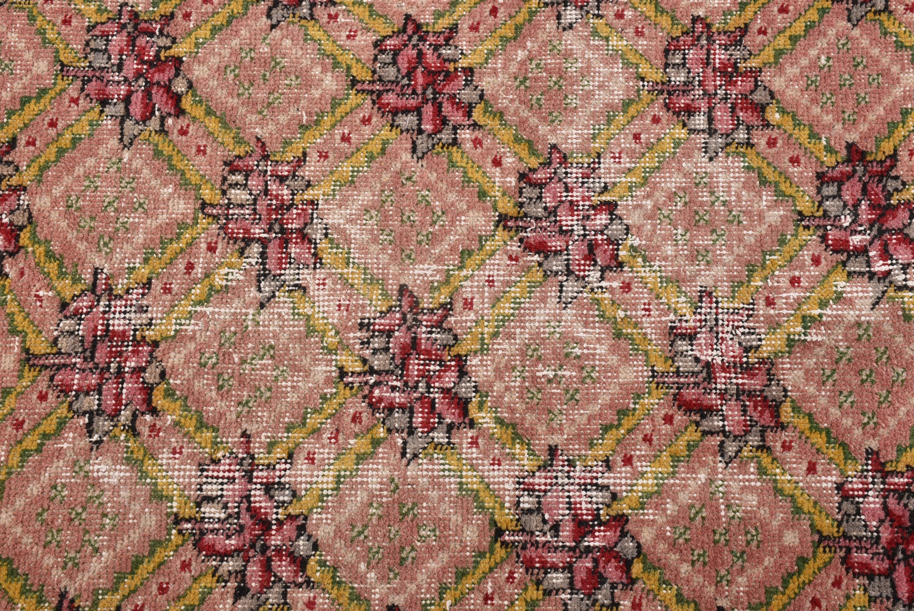 Türk Halısı, Yatak Odası Halıları, Vintage Halılar, Çocuk Halısı, 4,8x8,1 ft Alan Halıları, İç Mekan Halıları, Pembe Fas Halıları, Lüks Halılar