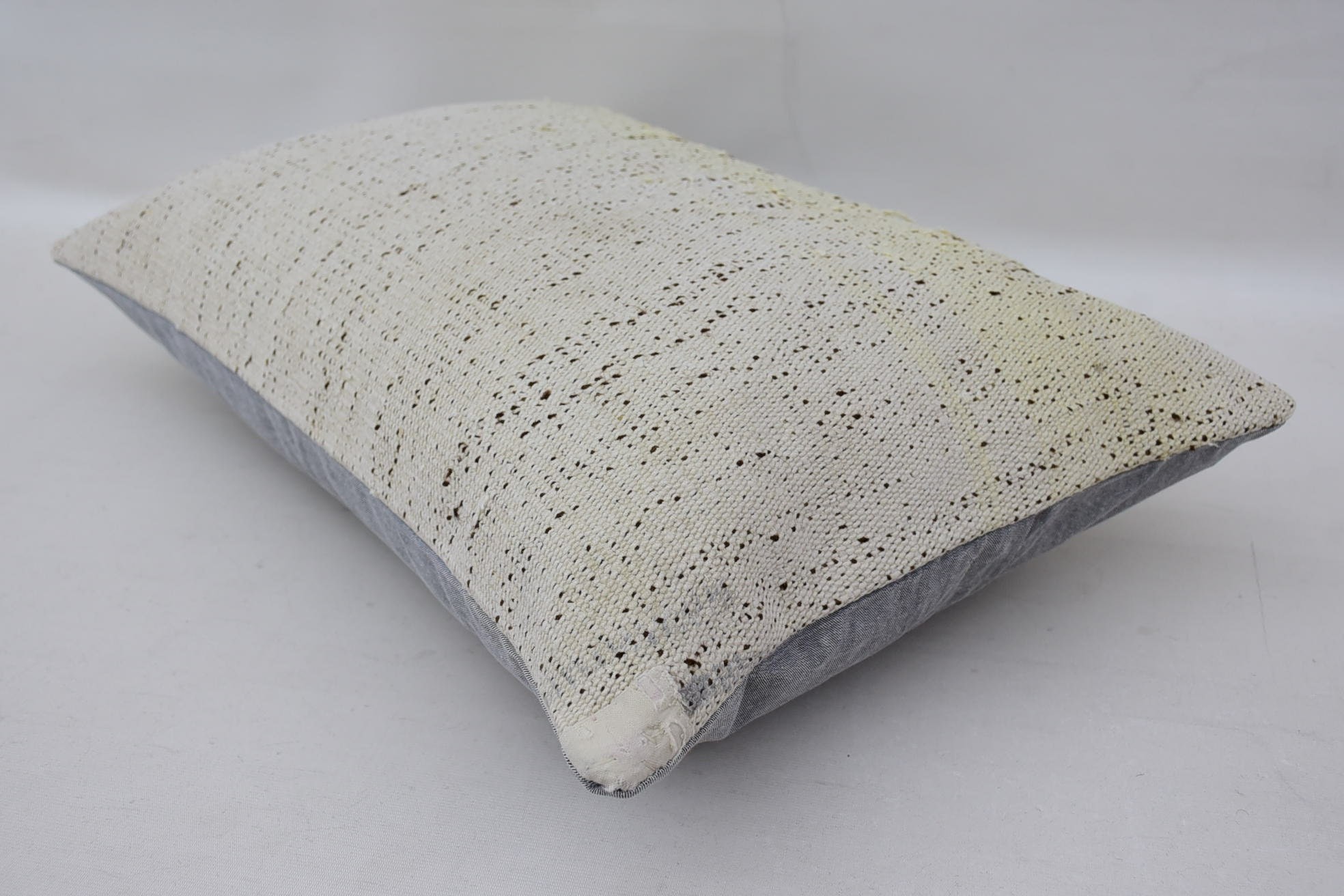 Shabby Chic Cushion Cover, Kilim Pillow Cover, Vintage Pillow, 16"x24" White Pillow Case, Home Decor Pillow, Customized Pillow