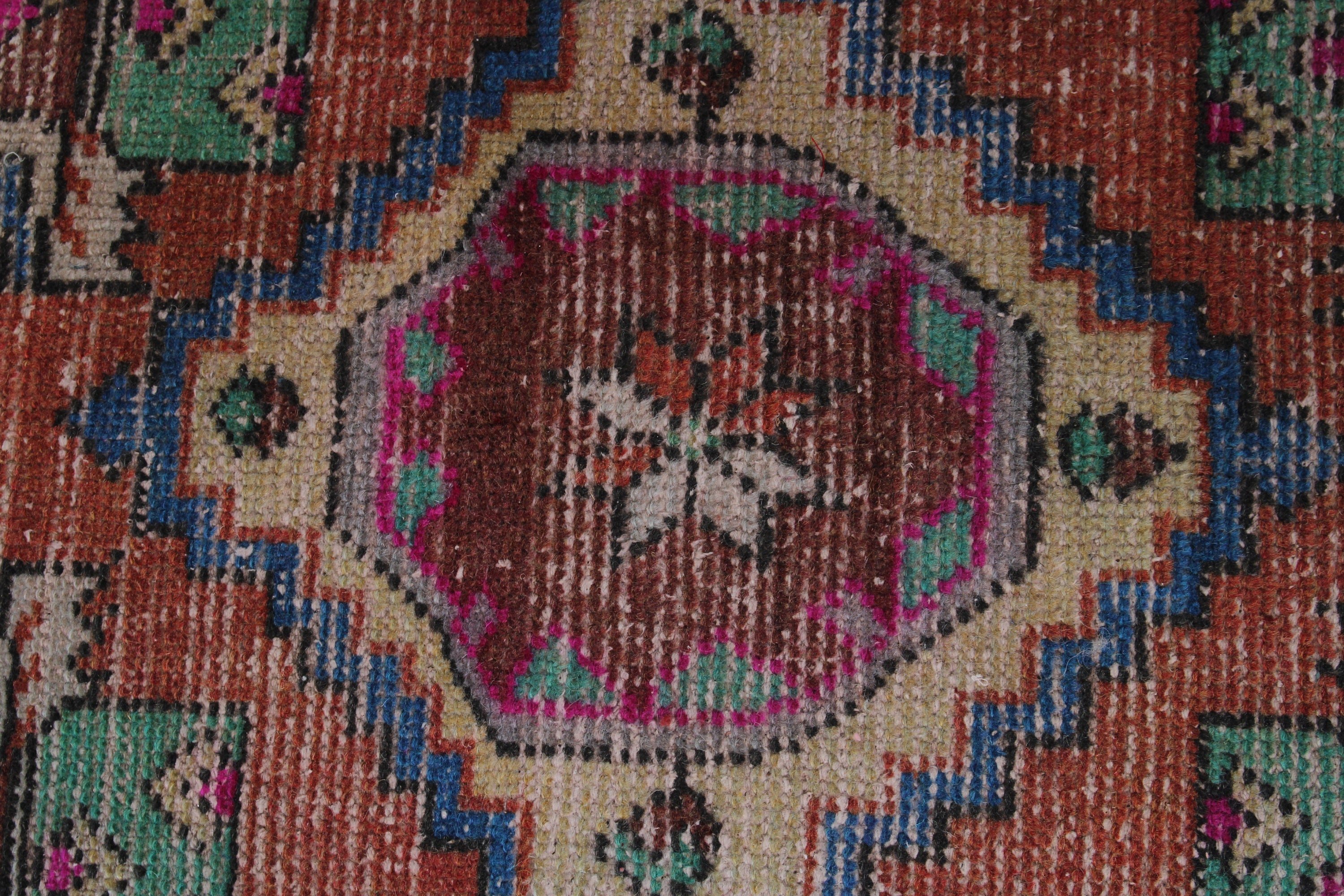 Kitchen Rugs, Red Luxury Rugs, Anatolian Rugs, 1.7x3 ft Small Rugs, Vintage Rug, Small Vintage Rugs, Turkish Rug, Artistic Rugs, Entry Rugs