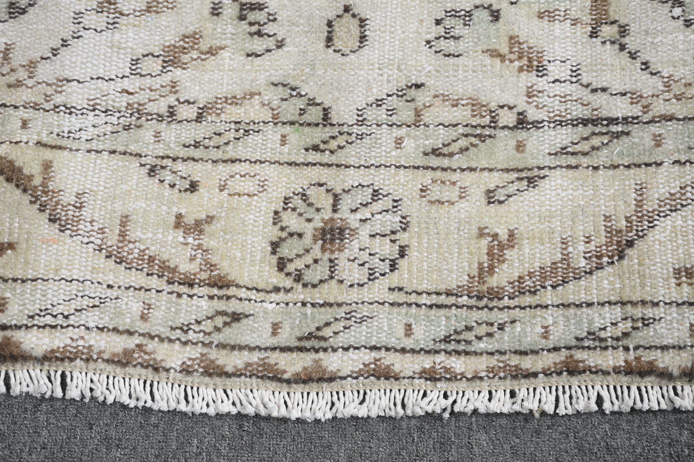 Turkish Rug, Dining Room Rug, Vintage Rug, Pale Rug, Anatolian Rug, Oriental Rug, Living Room Rug, Brown  6.1x9.1 ft Large Rug